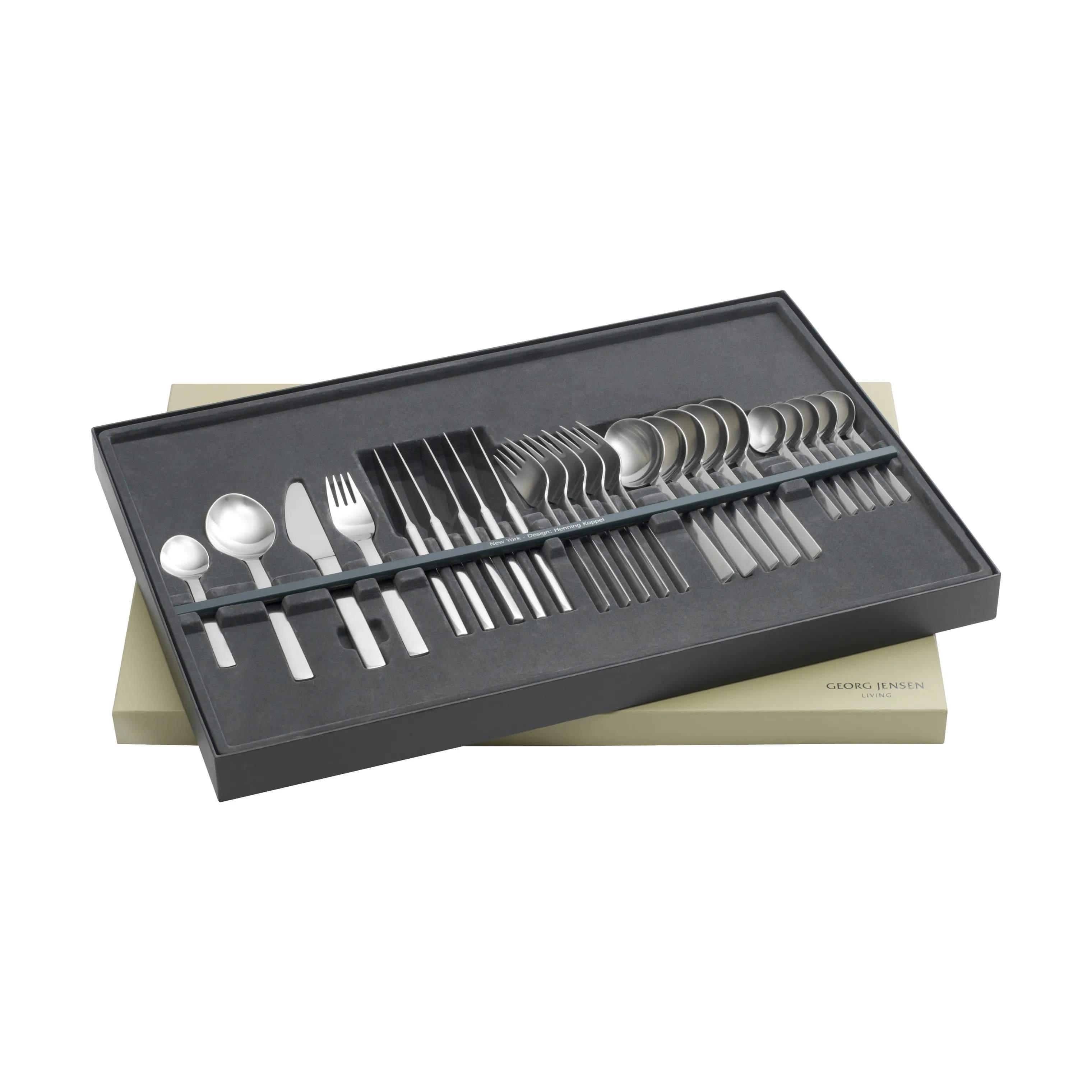 Georg Jensen Bestiksæt New York Bestiksæt - 24 dele i 24 stk., 3