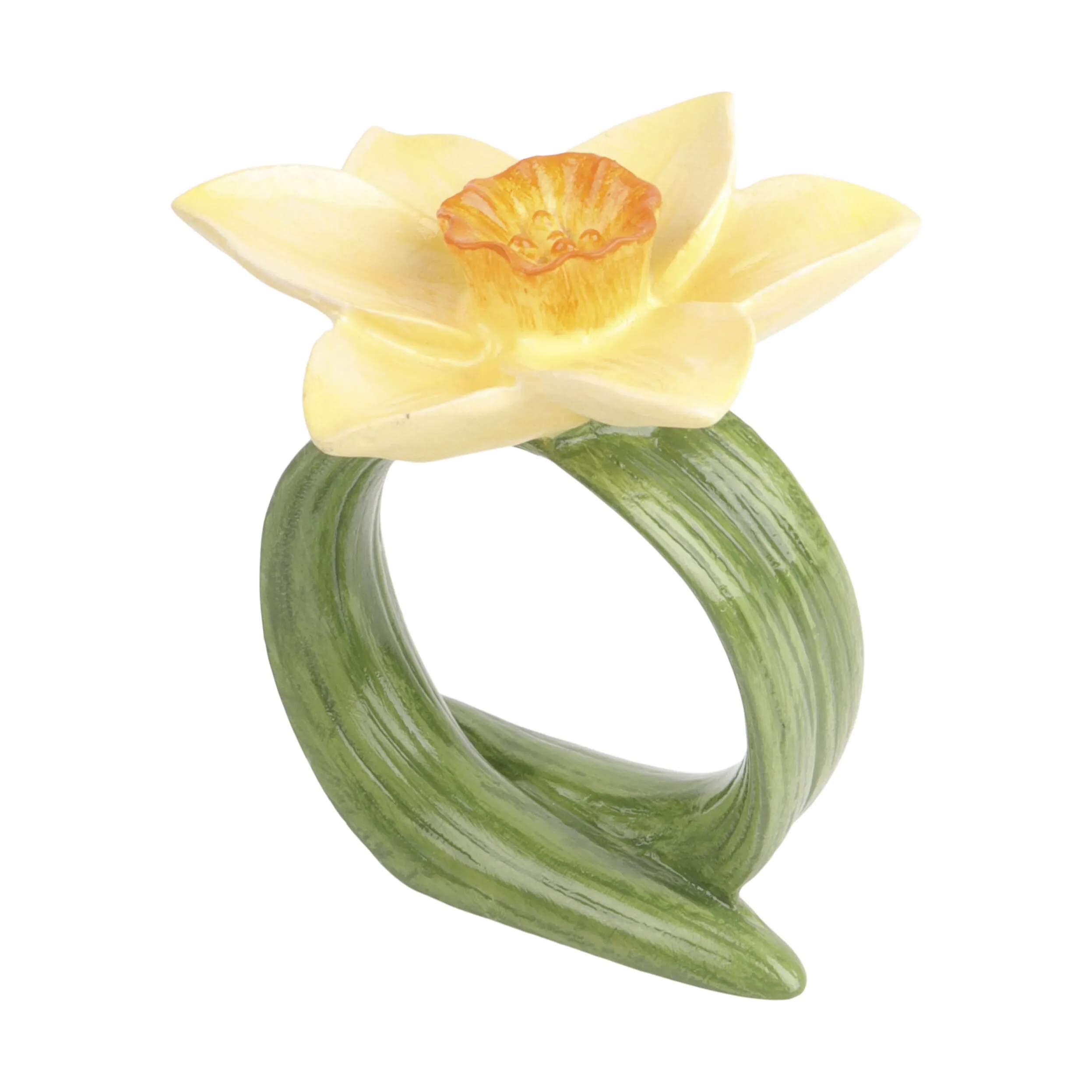 CASA Living Servietringe og -holdere Servietring i Lysegul, 1