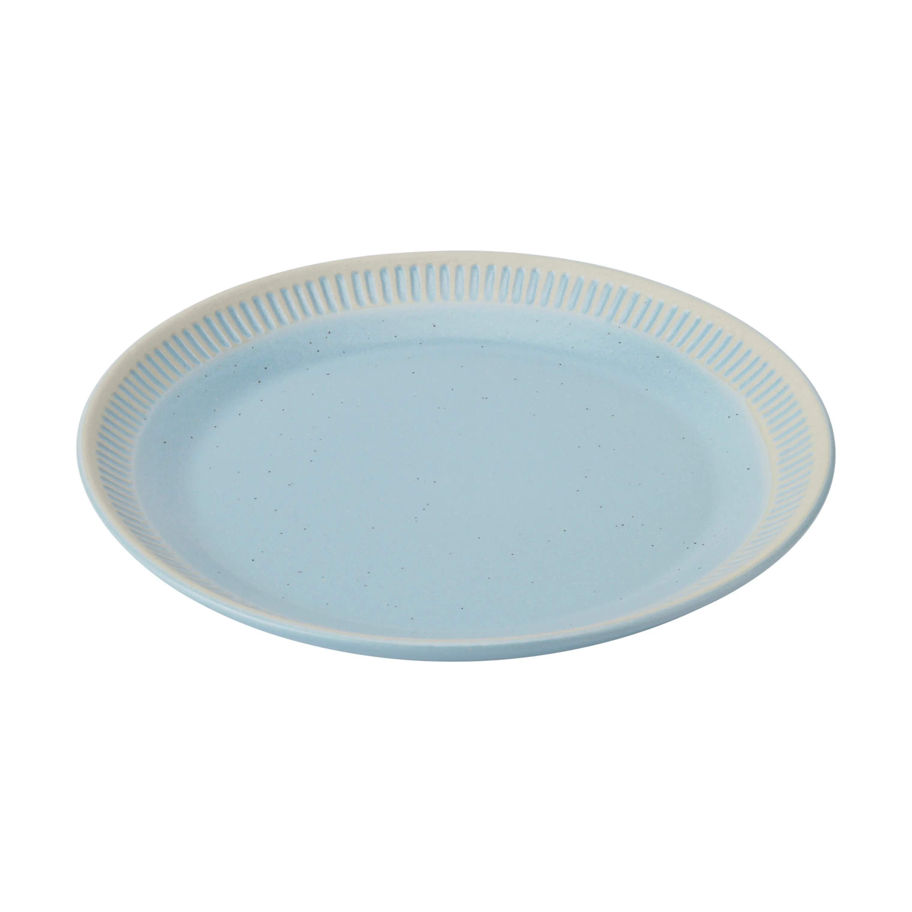 Knabstrup Keramik Kagetallerkener Colorit Kagetallerken i Turkis, 19 cm, 3