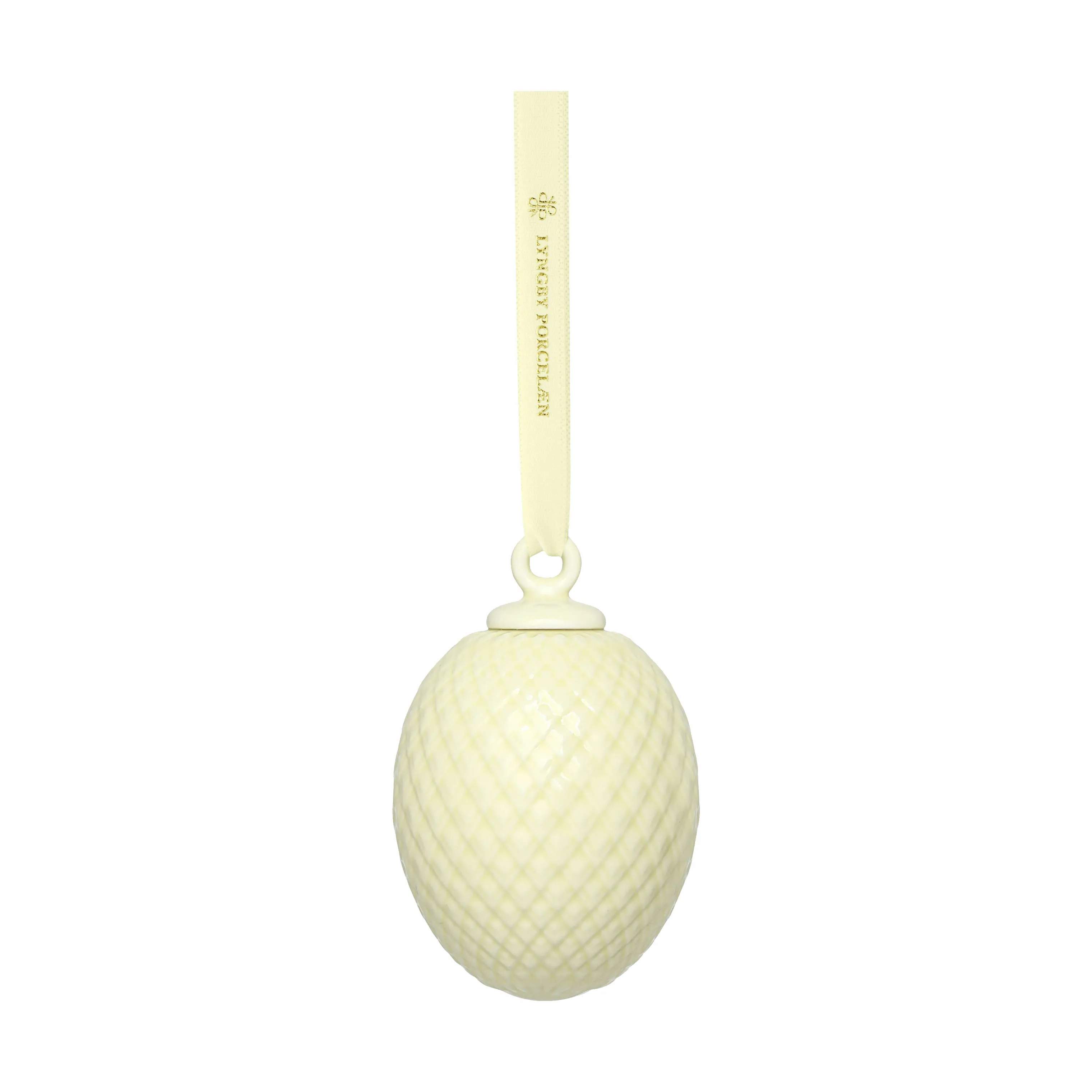 Rhombe påskeophæng, soft yellow, large