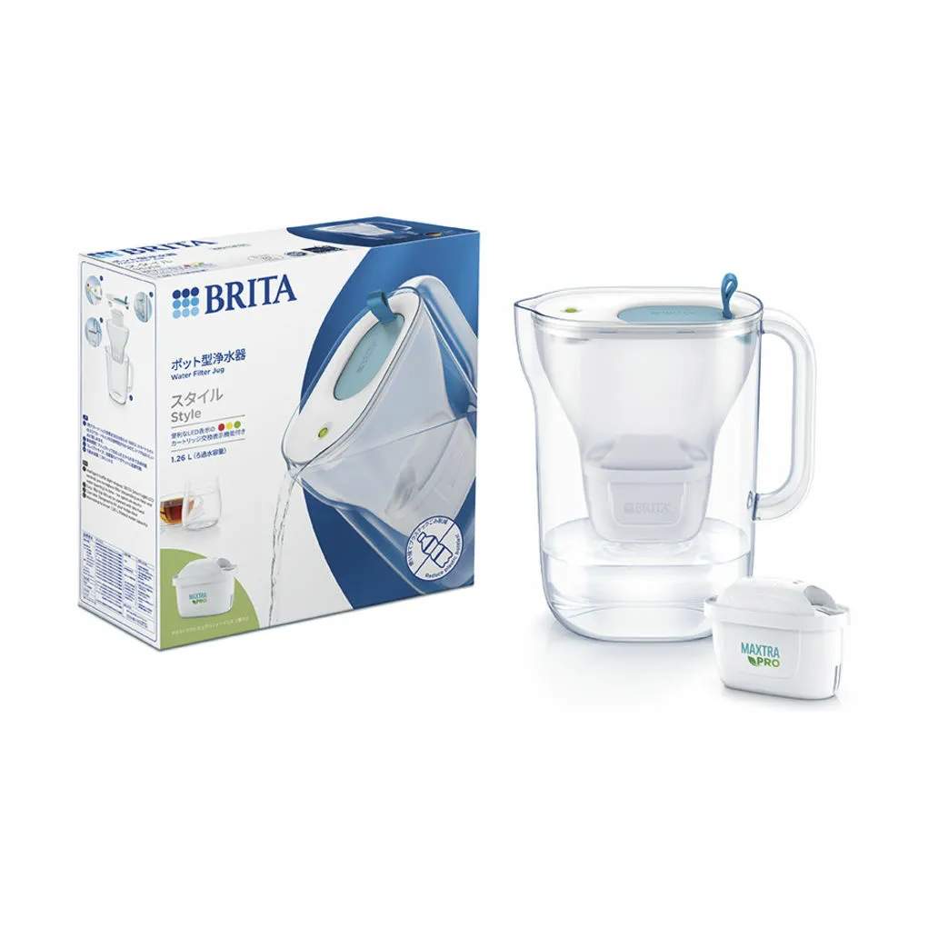 Brita Øvrigt køkkengrej Style Vandfilterkande i Plast/blå, 2
