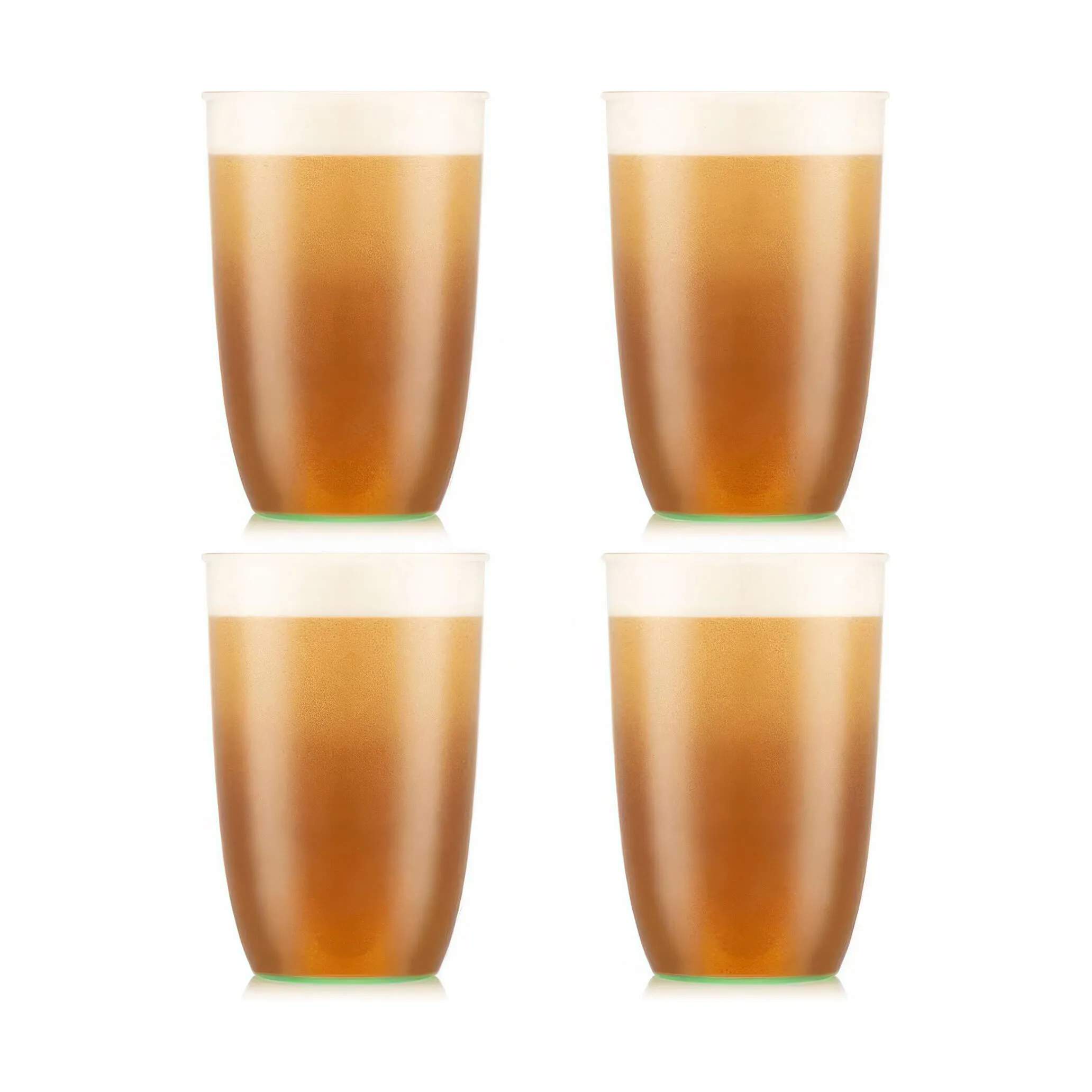 Bodum Ølglas Kvadrant Ølglas - 4 stk. i Pistachio, 1