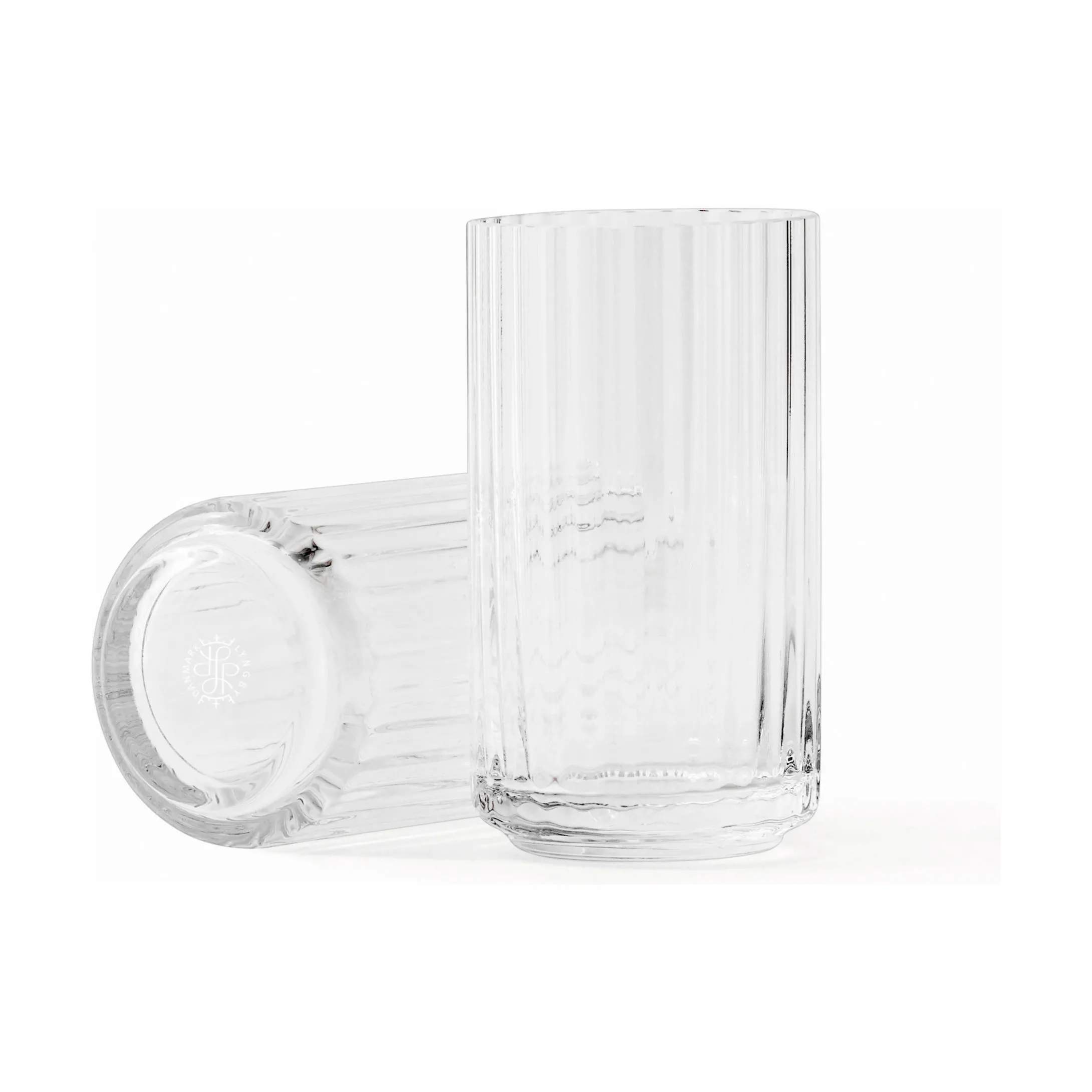 Lyngby Porcelæn Vaser Vase i Klar, 38 cm, 3