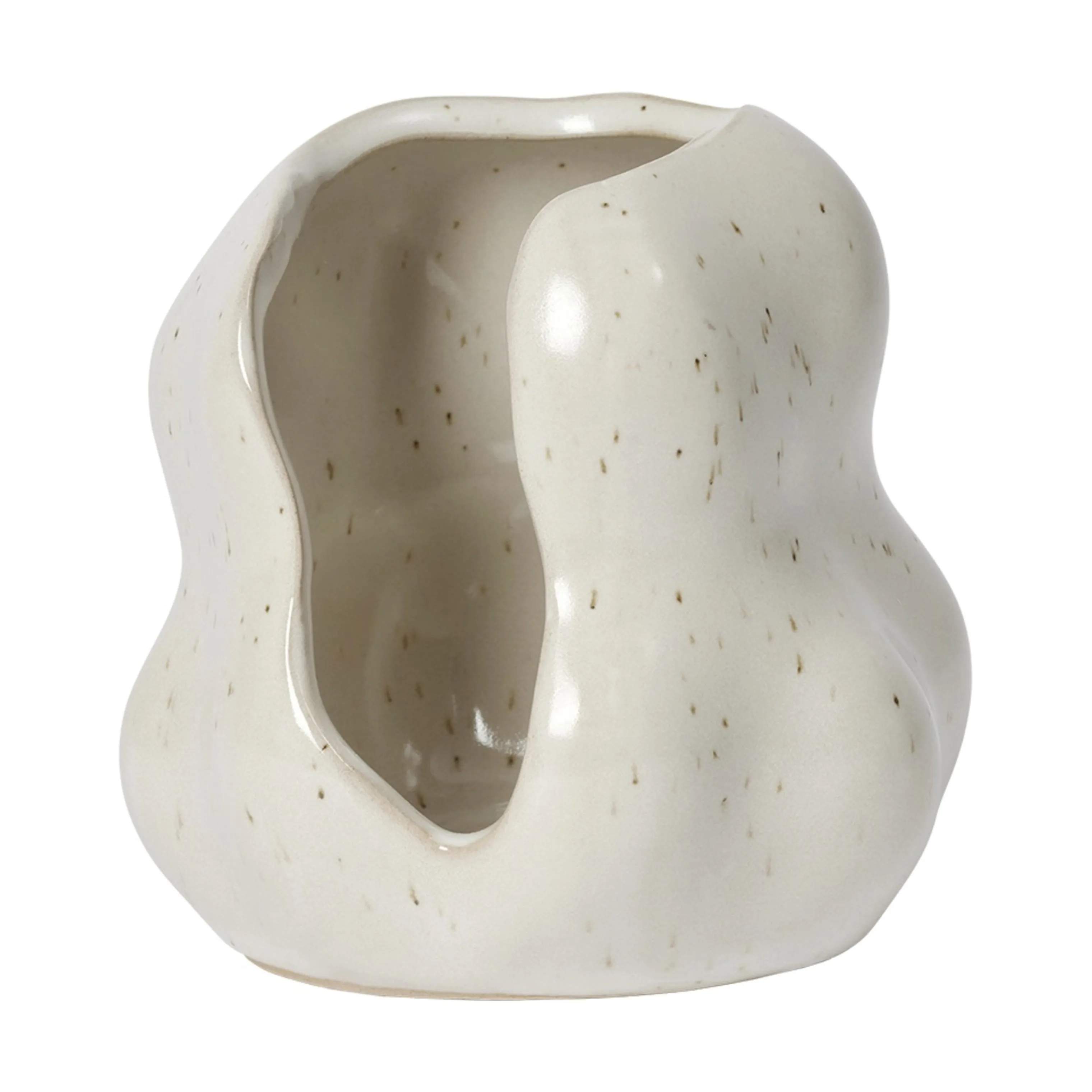 Broste Copenhagen Lanterner Hekla Lanterne i White Cream, 10 cm, 3