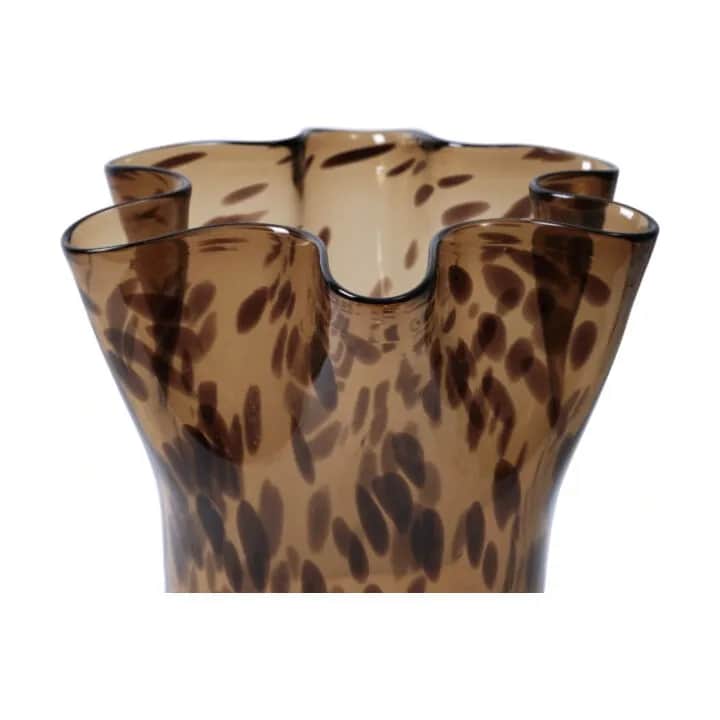 Broste Copenhagen Vaser Liva Vase i Brun, 19 cm, 3