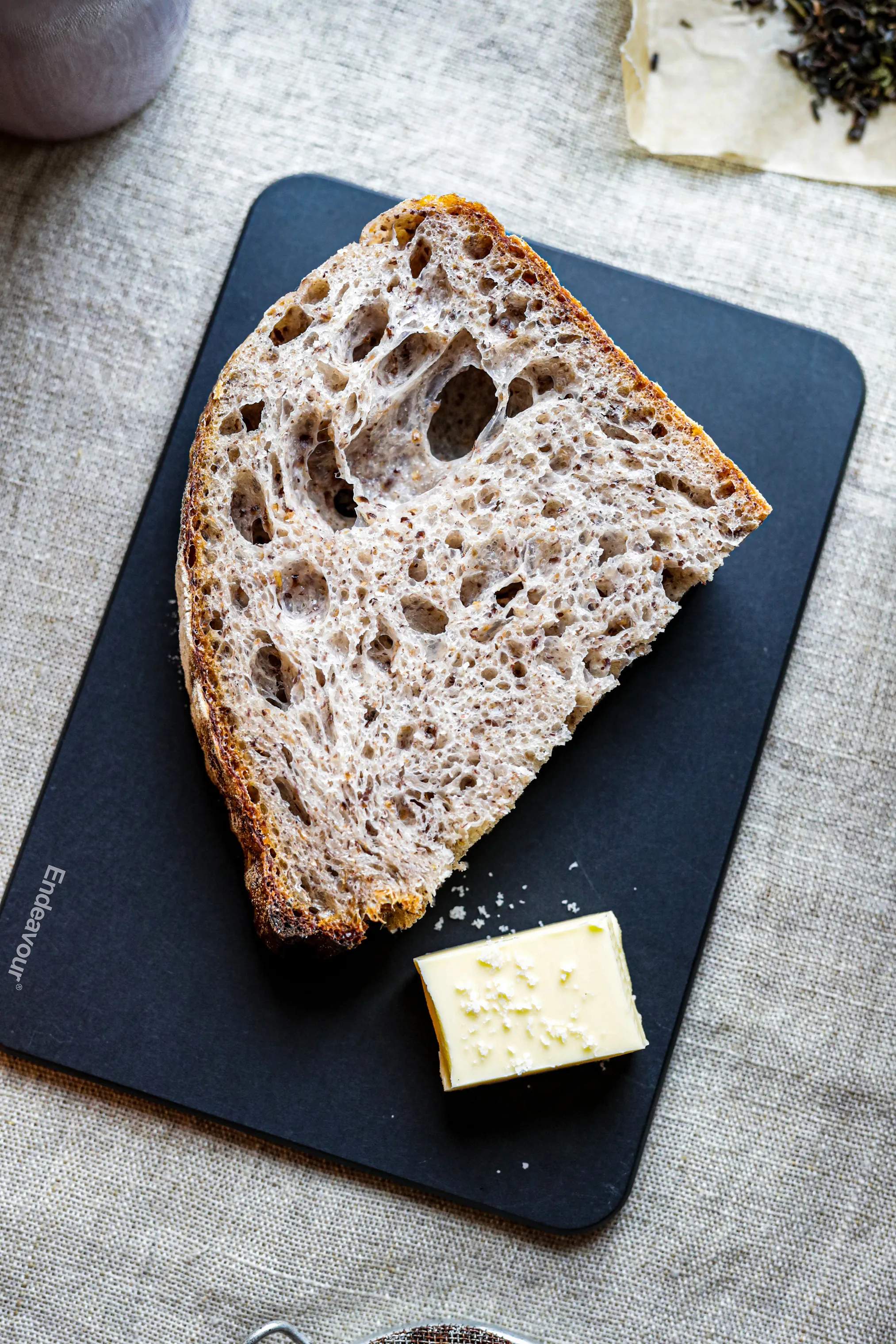Endeavour Skærebrætter Bread & Butter Skærebræt i Sort, B17 x L12 cm, 3