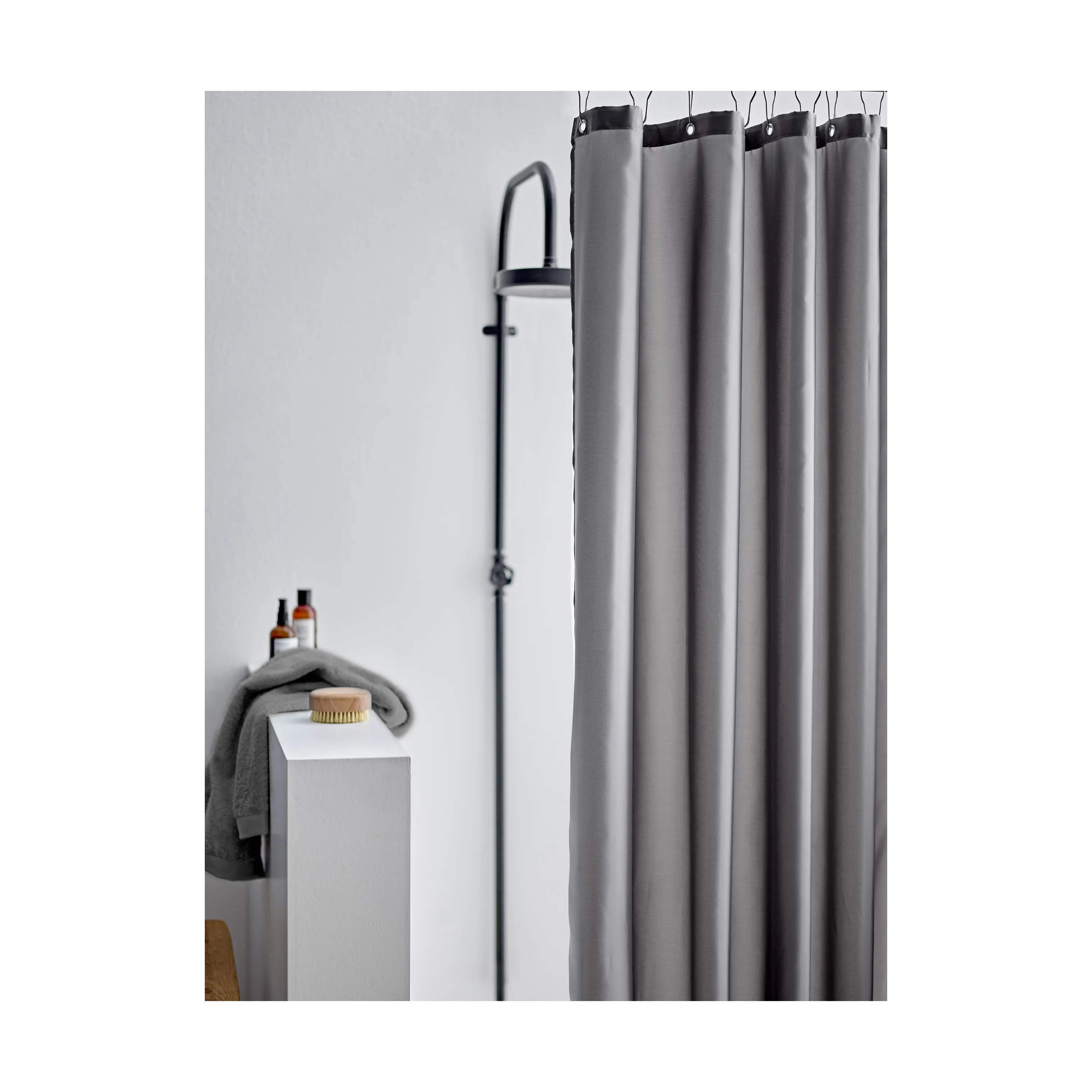Södahl Badeforhæng Comfort Badeforhæng i Grey, B180 x L220 cm, 2