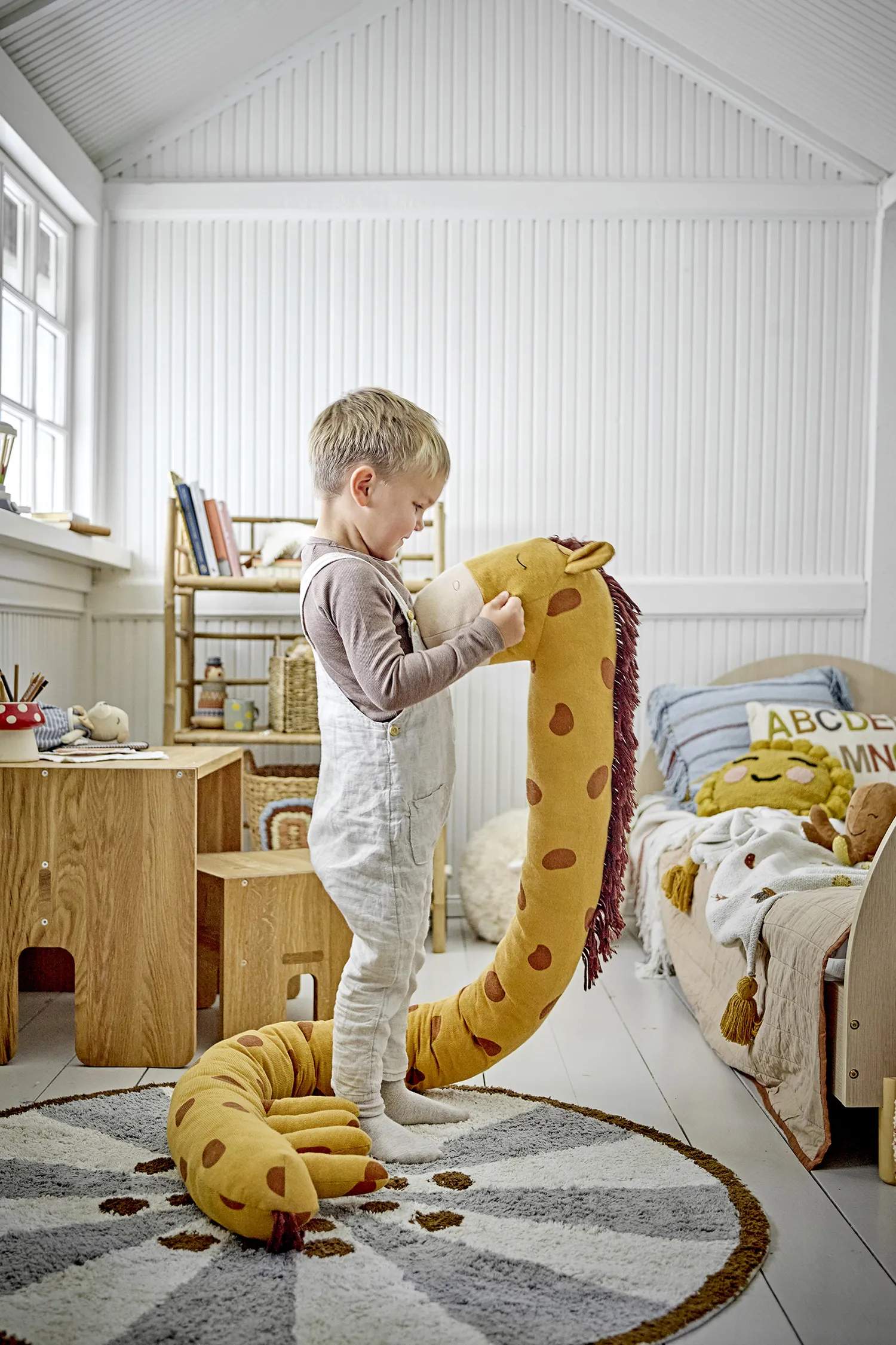 Bloomingville Mini Til børneværelset Ibber Bamse i Gul, 2