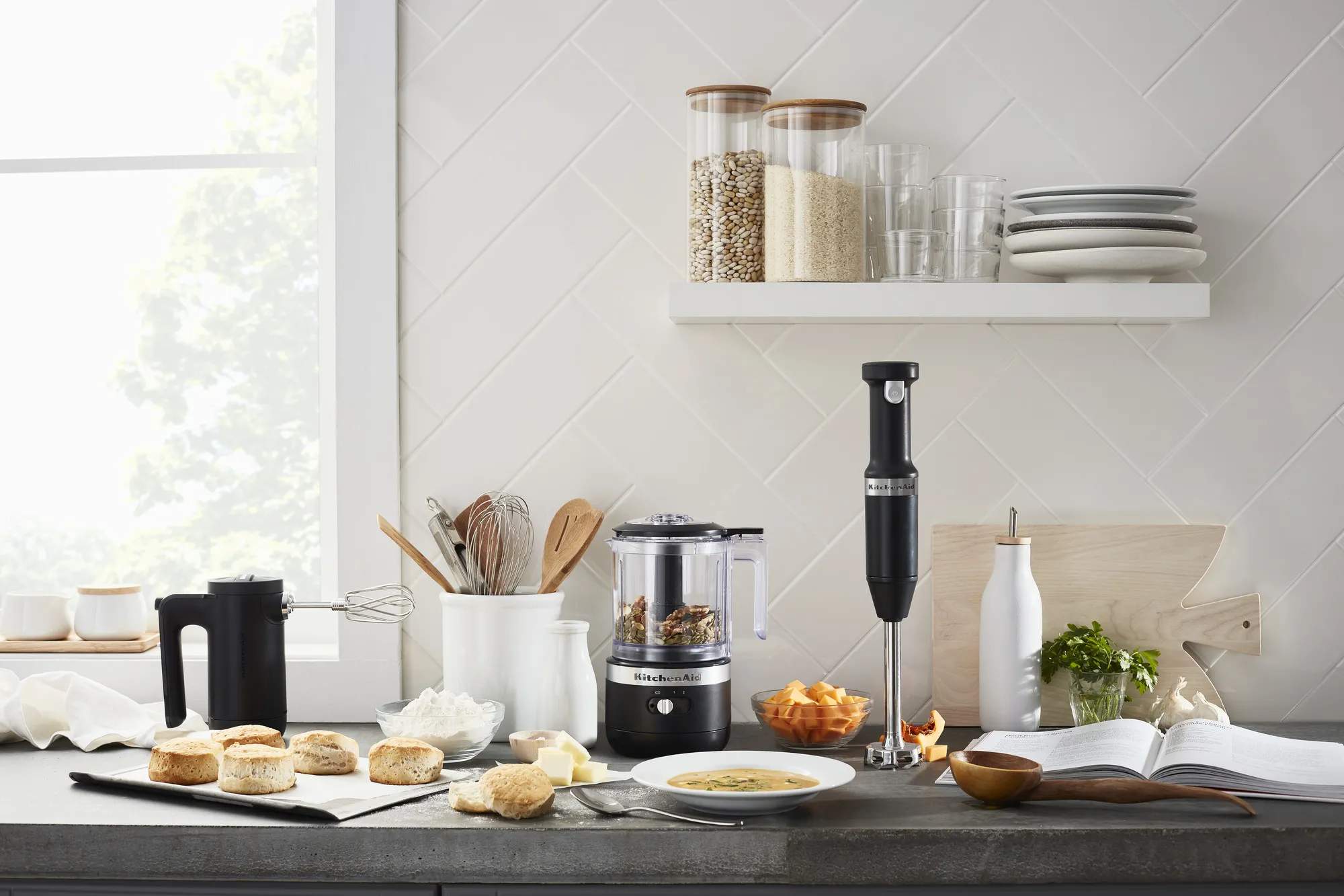 KitchenAid Foodprocessorer Cordless Ledningsfri Foodprocessor 519EDG i Charcoal Grey, 3