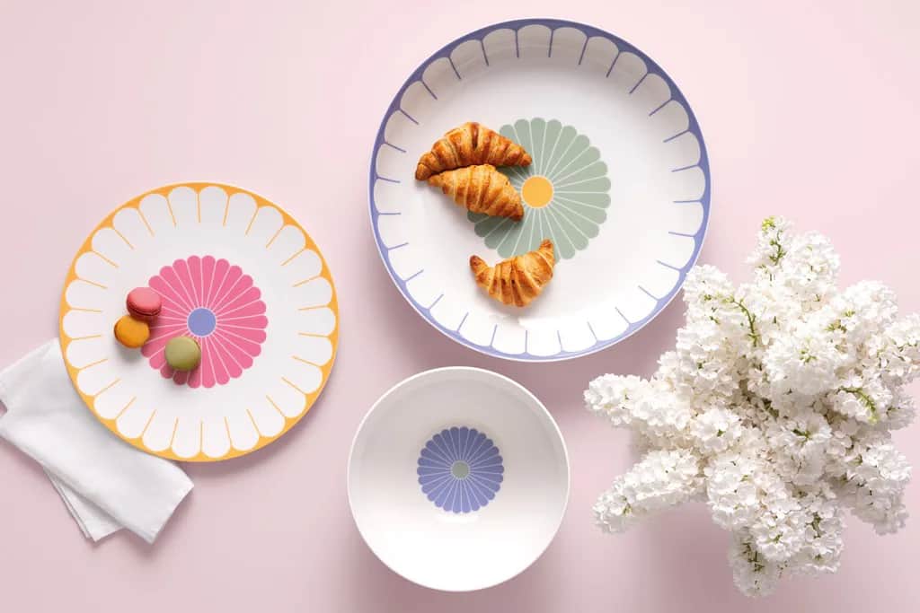 Villeroy & Boch Serveringsfade Fleur Couleur Fad i Multifarvet, 3