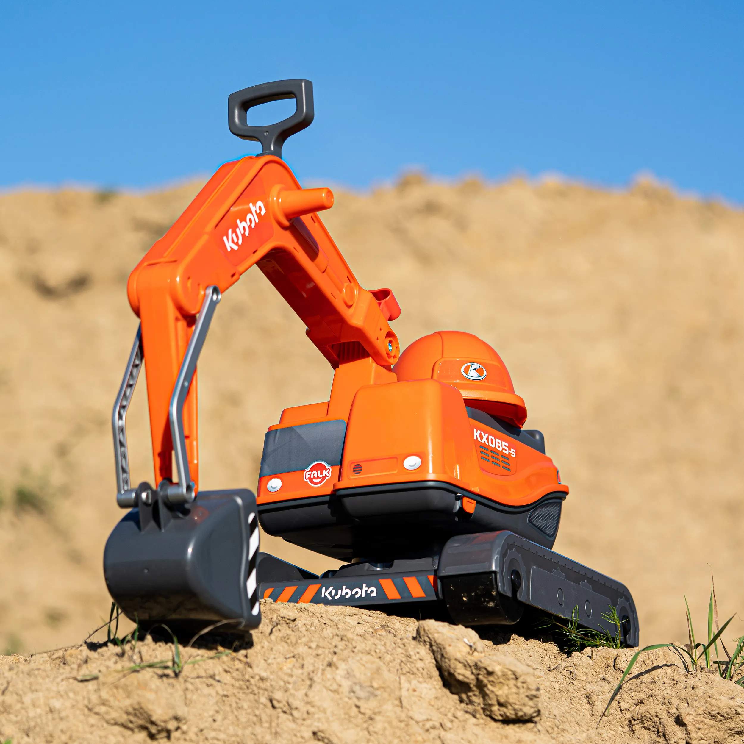 FALK Øvrig udeleg Kubota Gravemaskine i Orange, 3