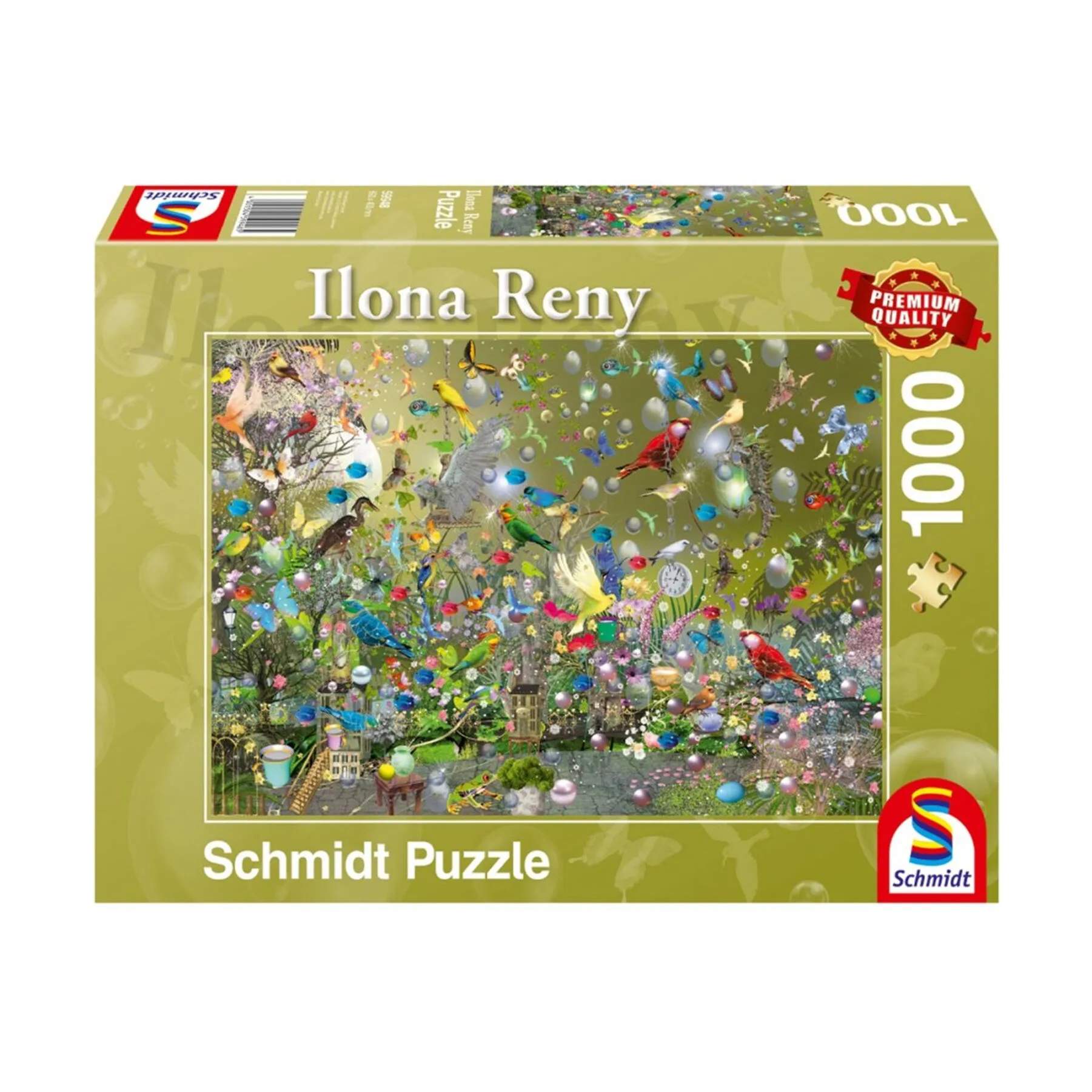 Spilbræt Puslespil Puzzle - Parrot Jungle i Parrot Jungle, 1