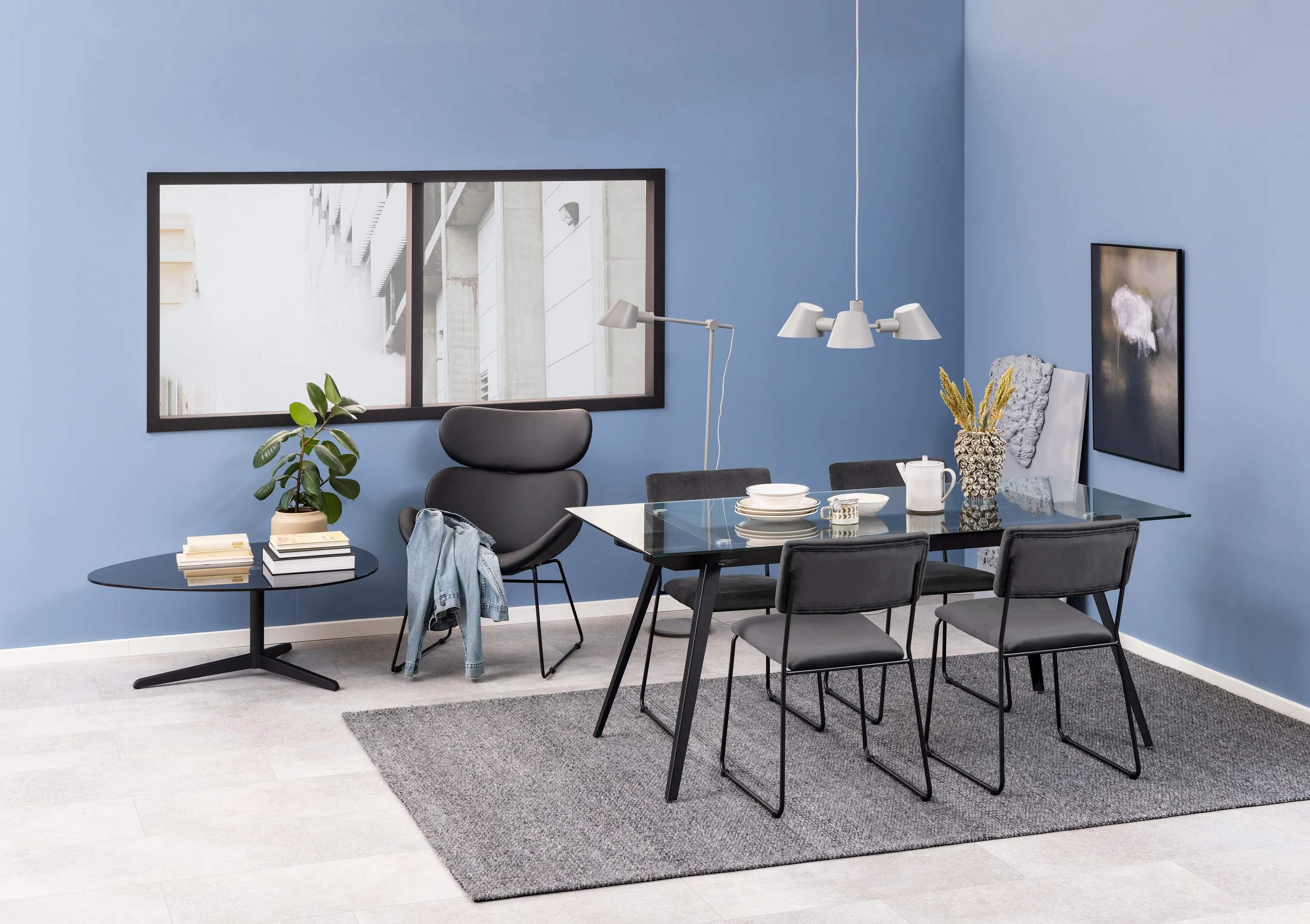 CASA Living Lænestole Cazar Loungestol i Sort, 3