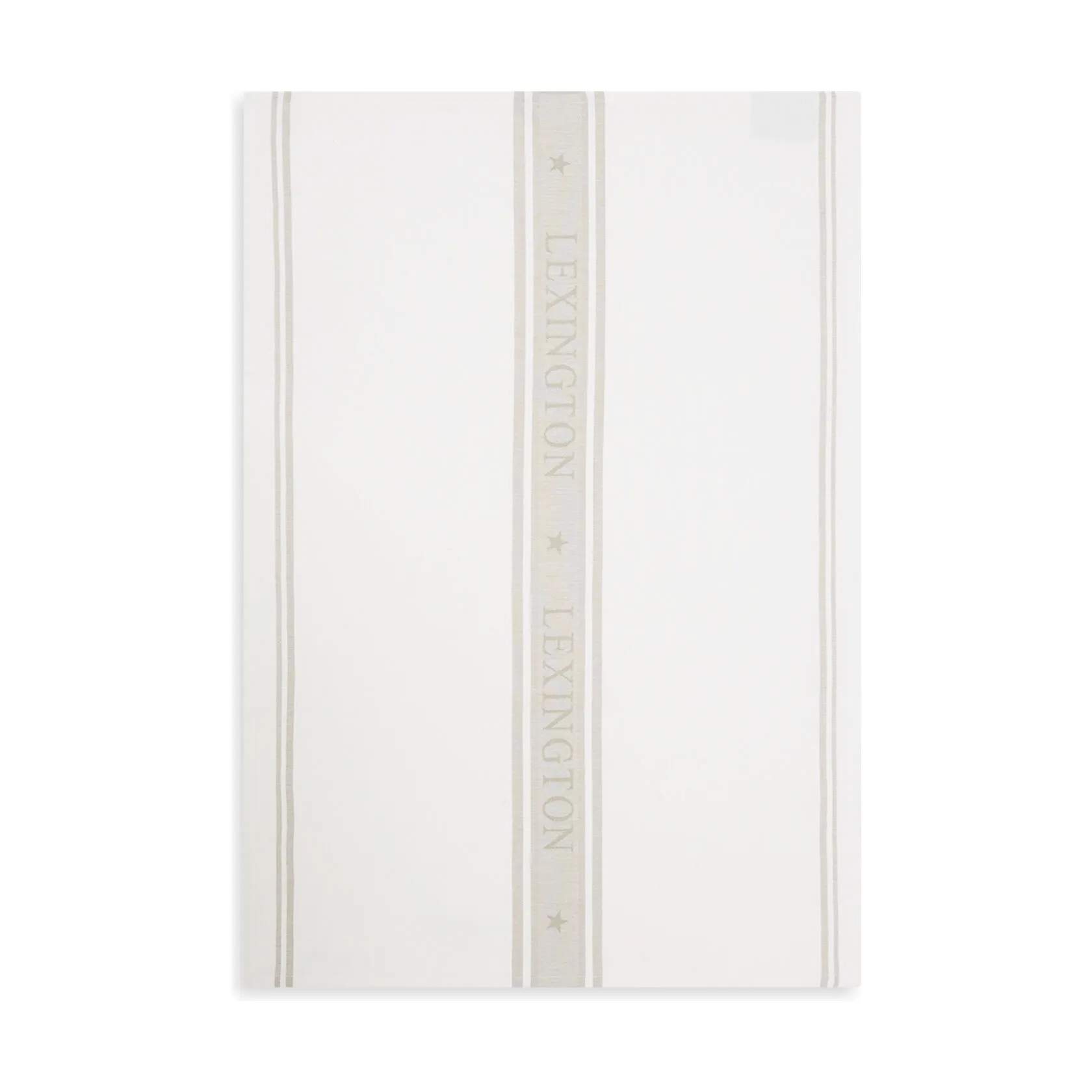 Lexington Viskestykker Icons Star Viskestykke i Hvid/beige, 1