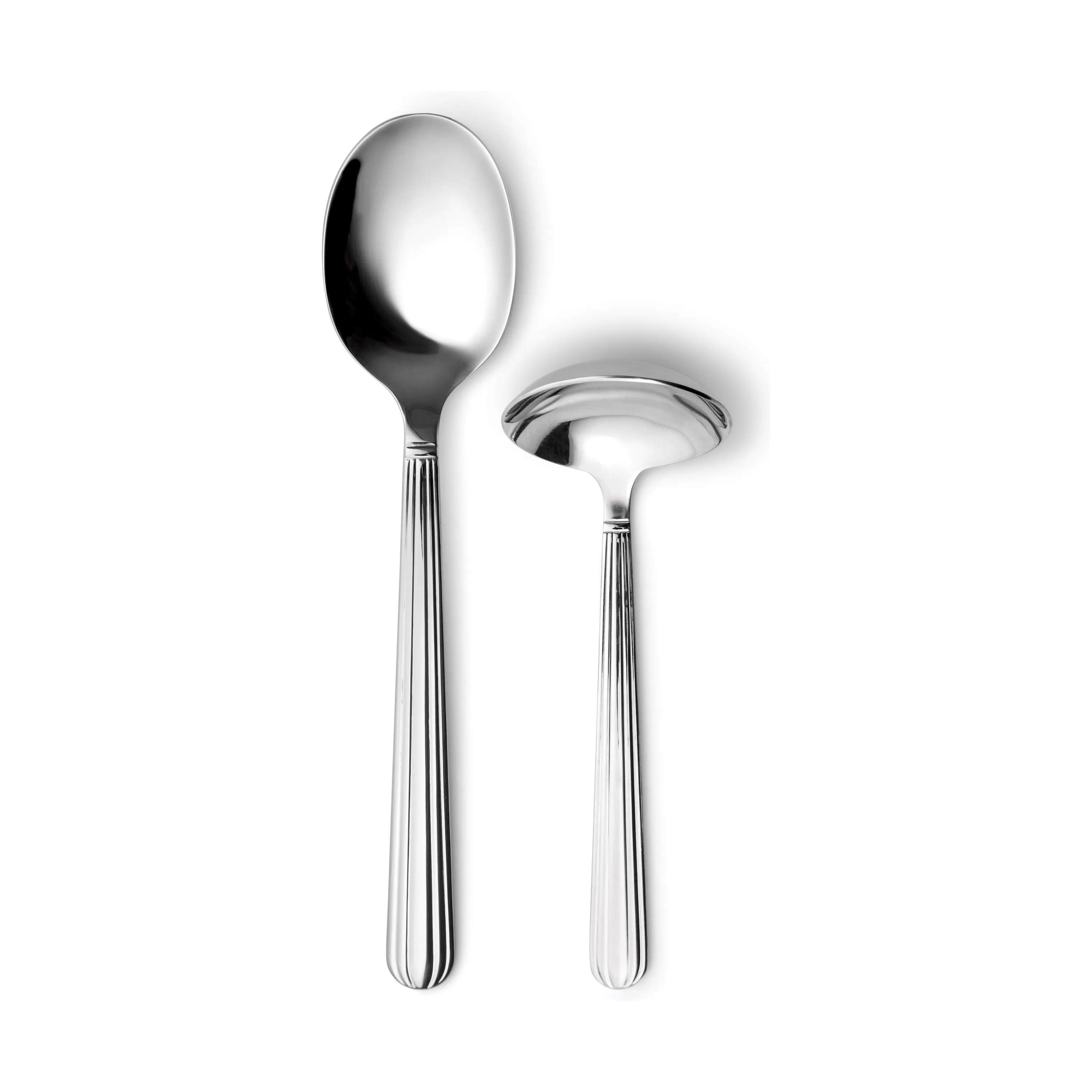 CASA Living Serveringssæt Daisy Serveringssæt - 2 dele i Stål, 1