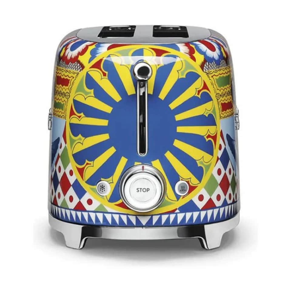 Smeg Brødristere Sicily is my Love Brødrister i Gul, 3
