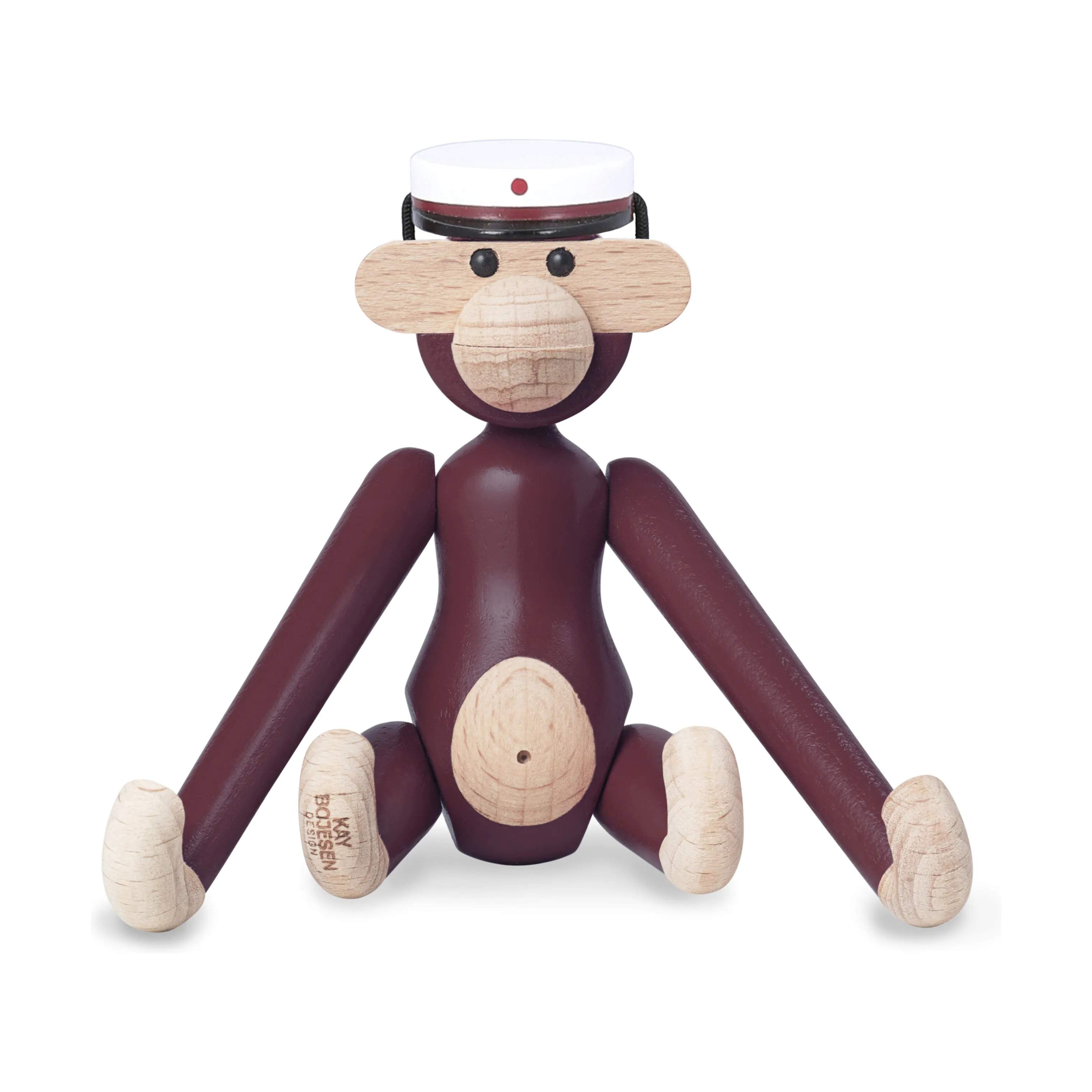 Kay Bojesen Øvrige figurer Monkey Abe m. studenterhue - Mini i Rød, 1