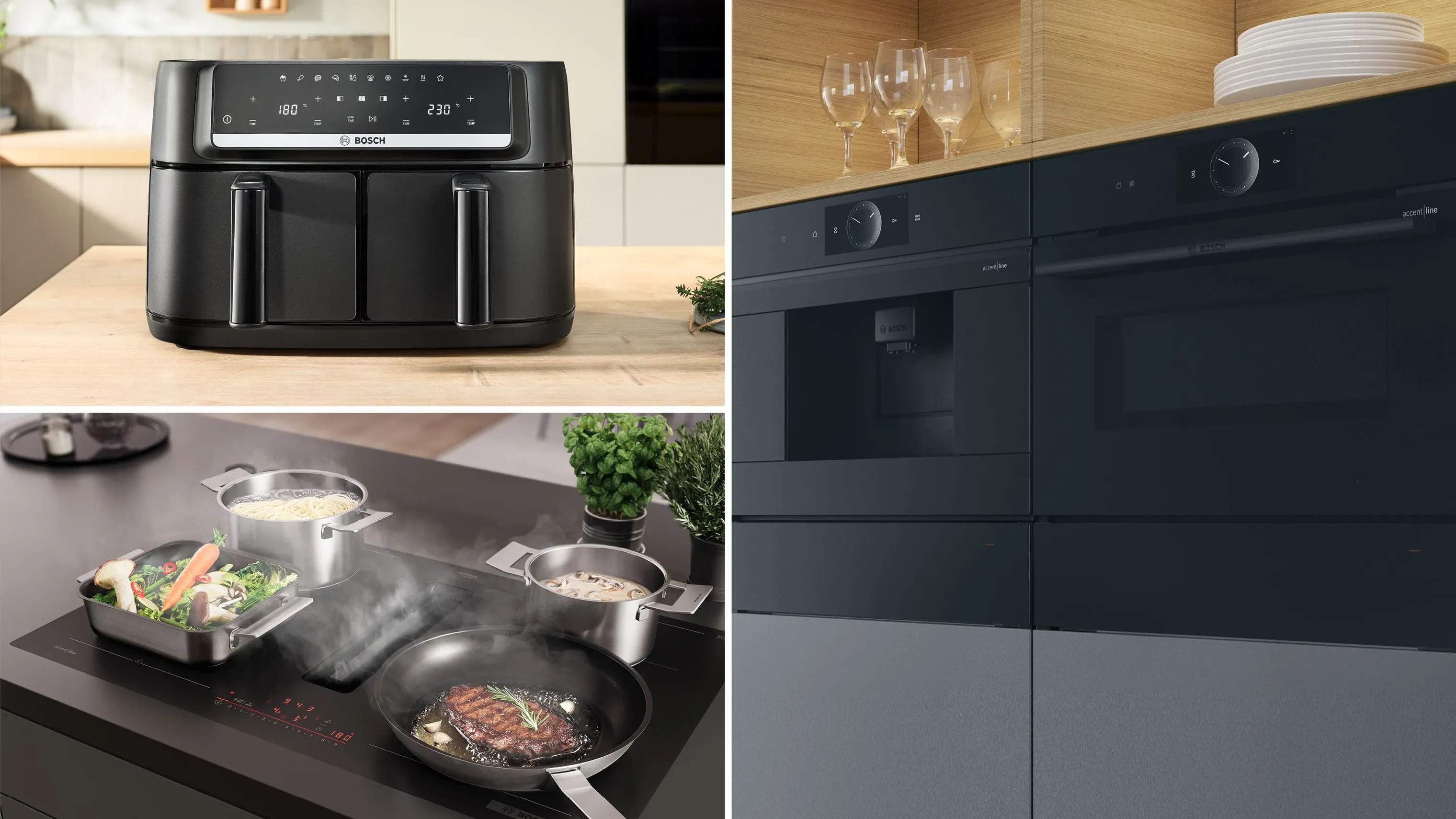 Bosch Airfryers Serie 4 Airfryer i Sort, 4