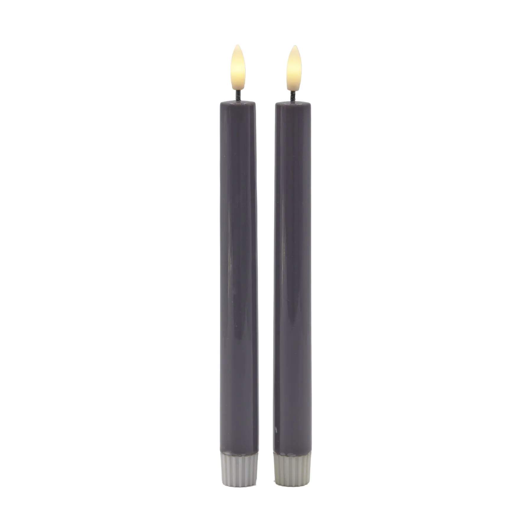 Sirius LED-lys Sille Lak LED Kronelys - 2 stk. i Stone Gray, 1