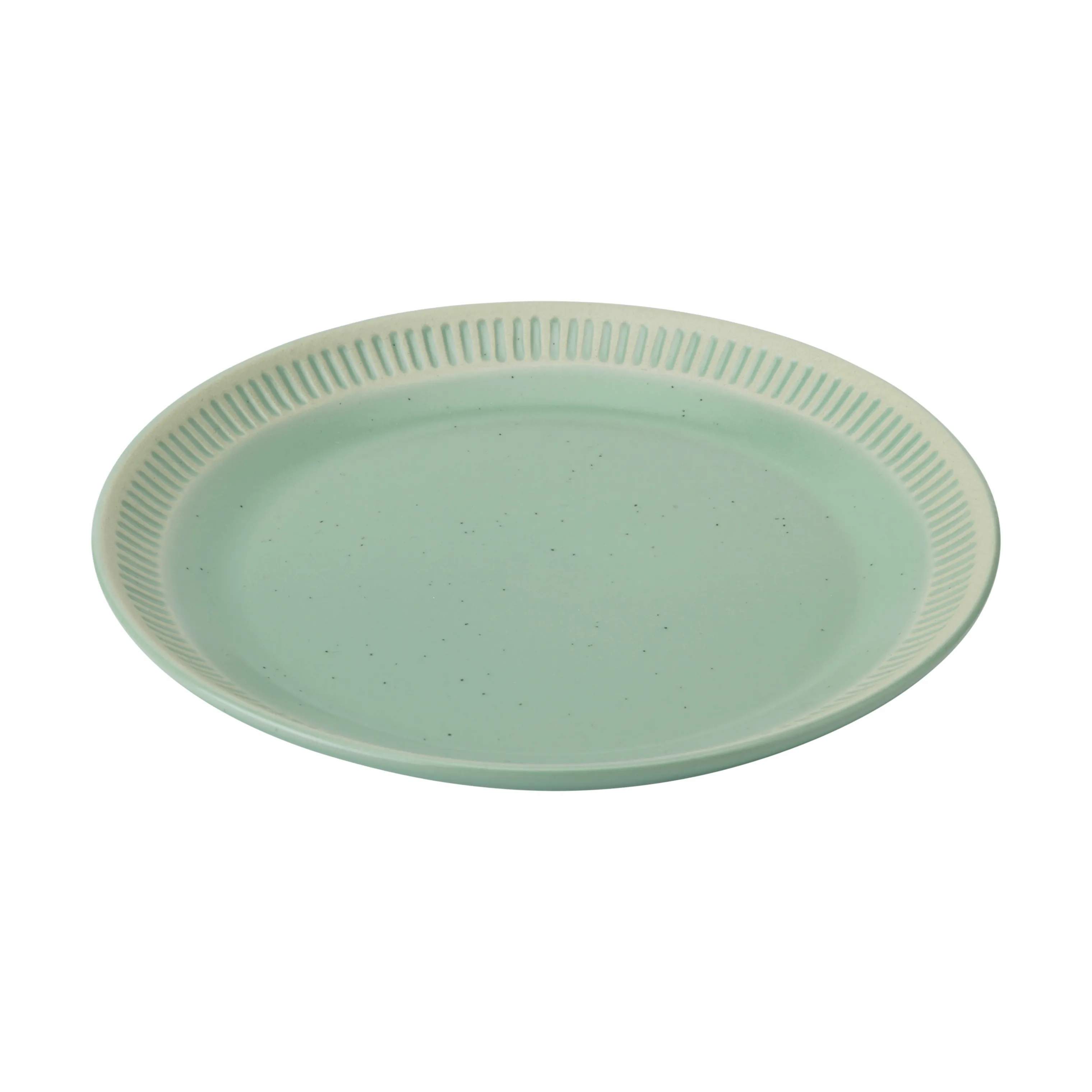 Knabstrup Keramik Kagetallerkener Colorit Kagetallerken i Lys grøn, 19 cm, 3