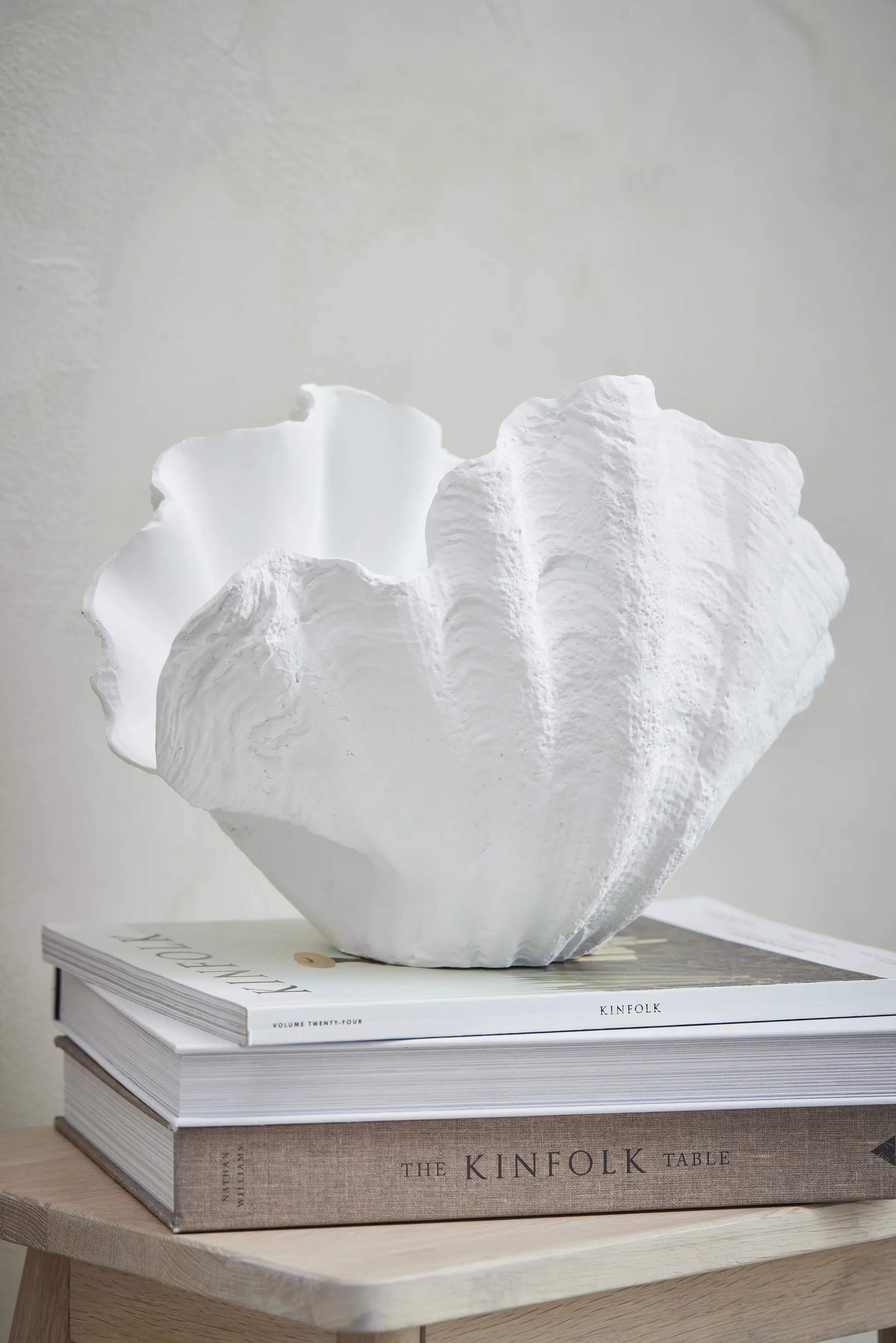 Lene Bjerre Vaser Shella Vase i Hvid, 2