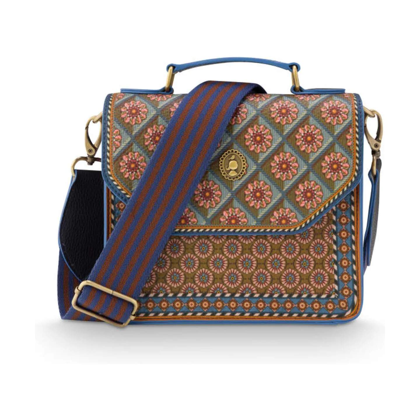 PIP Studio Øvrigt interiør Frances Crossbody Taske i Blue, B17,15 x L19 cm, 1