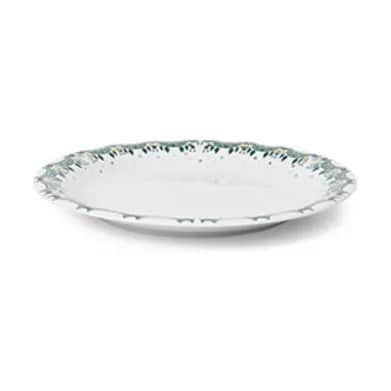 Bjørn Wiinblad Middagstallerkener Guirlande Tallerken i Grøn, 28 cm, 4