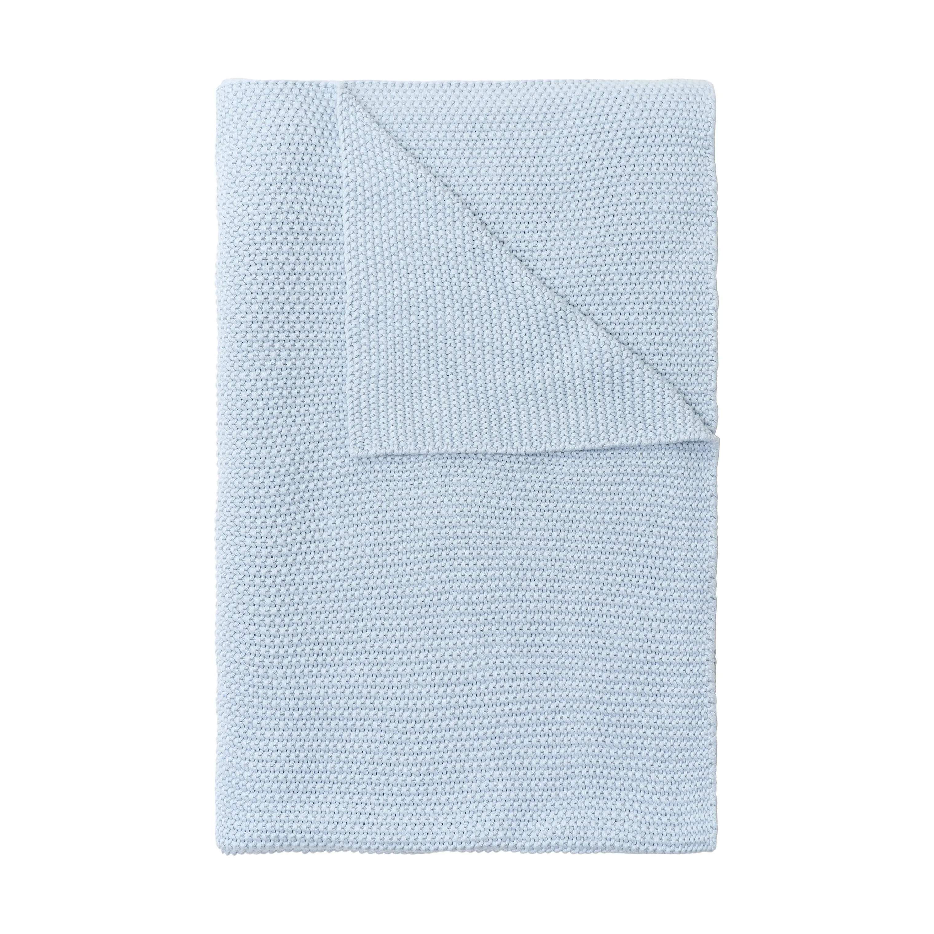 Marc O'Polo Plaider Nordic Knit Plaid i Calm blue, 1