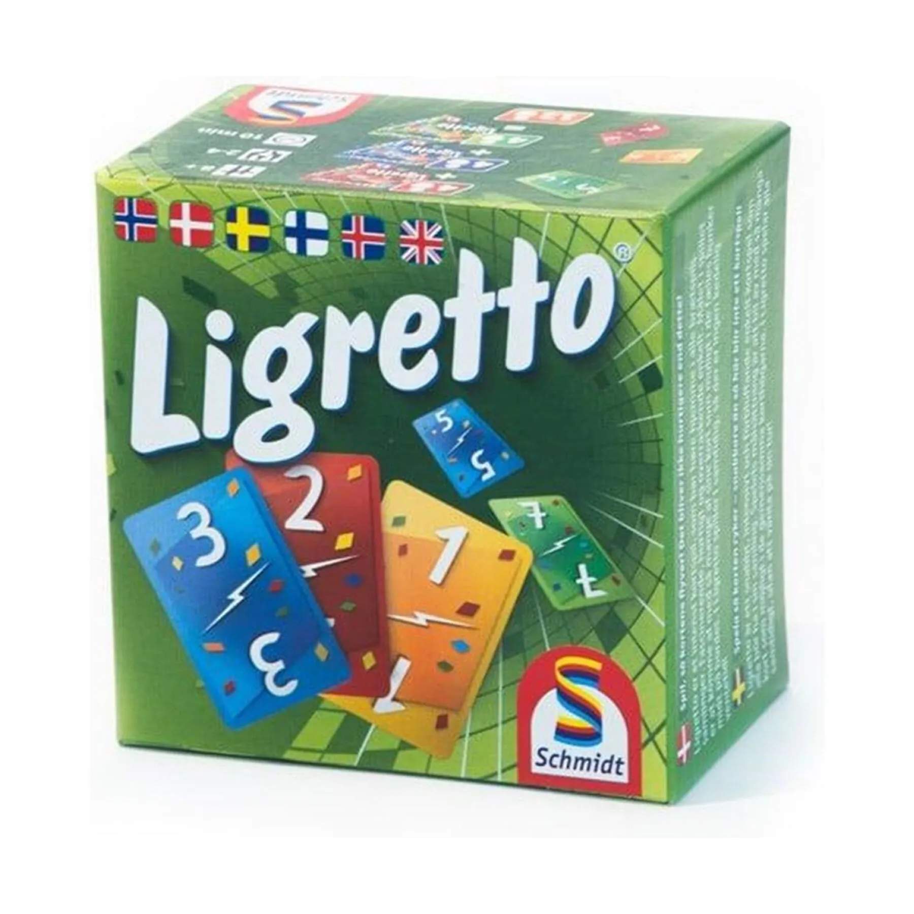 Spilbræt Spil Kortspil - Ligretto i Grøn, 1