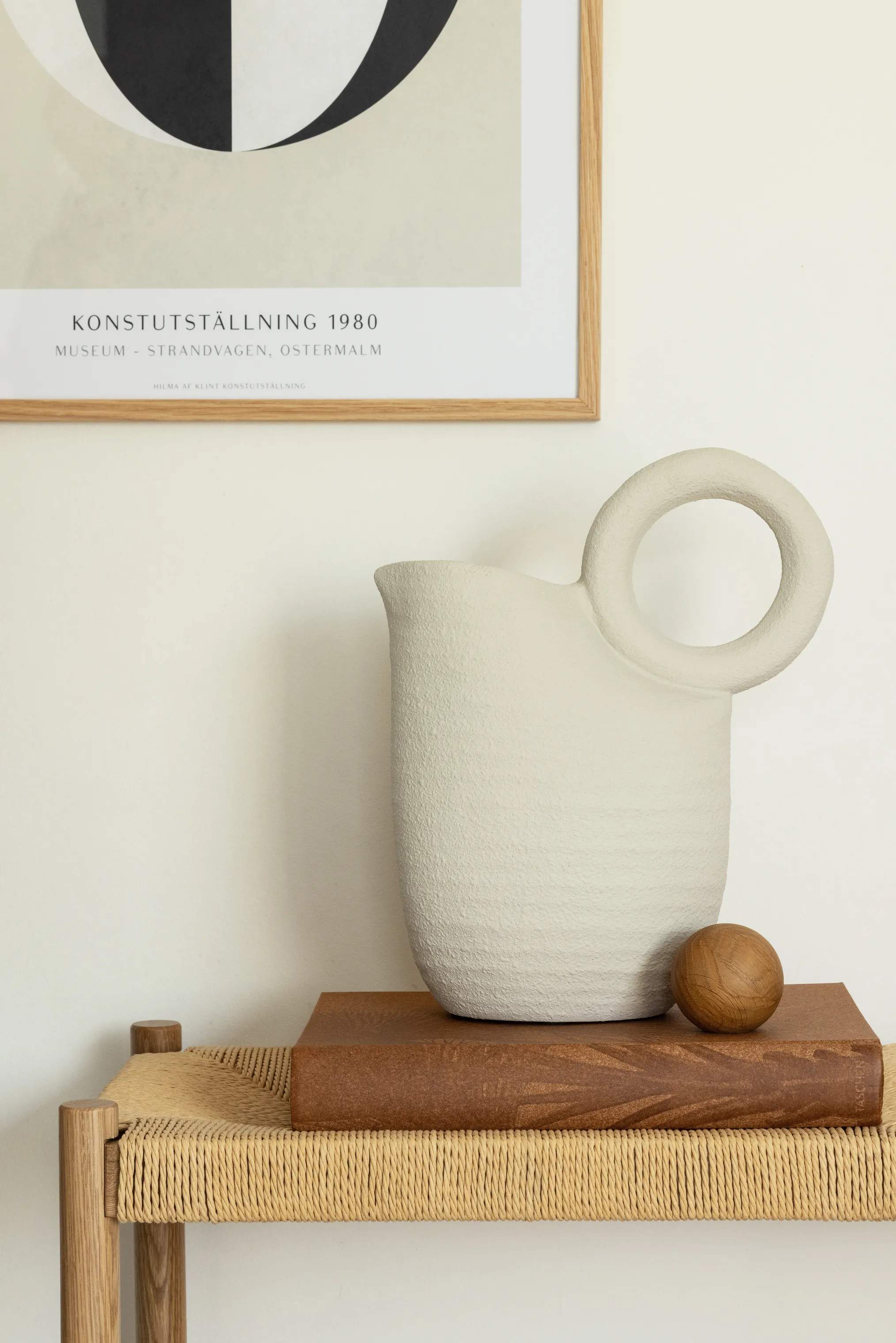 CASA Living Vaser Vase i Creme, 2