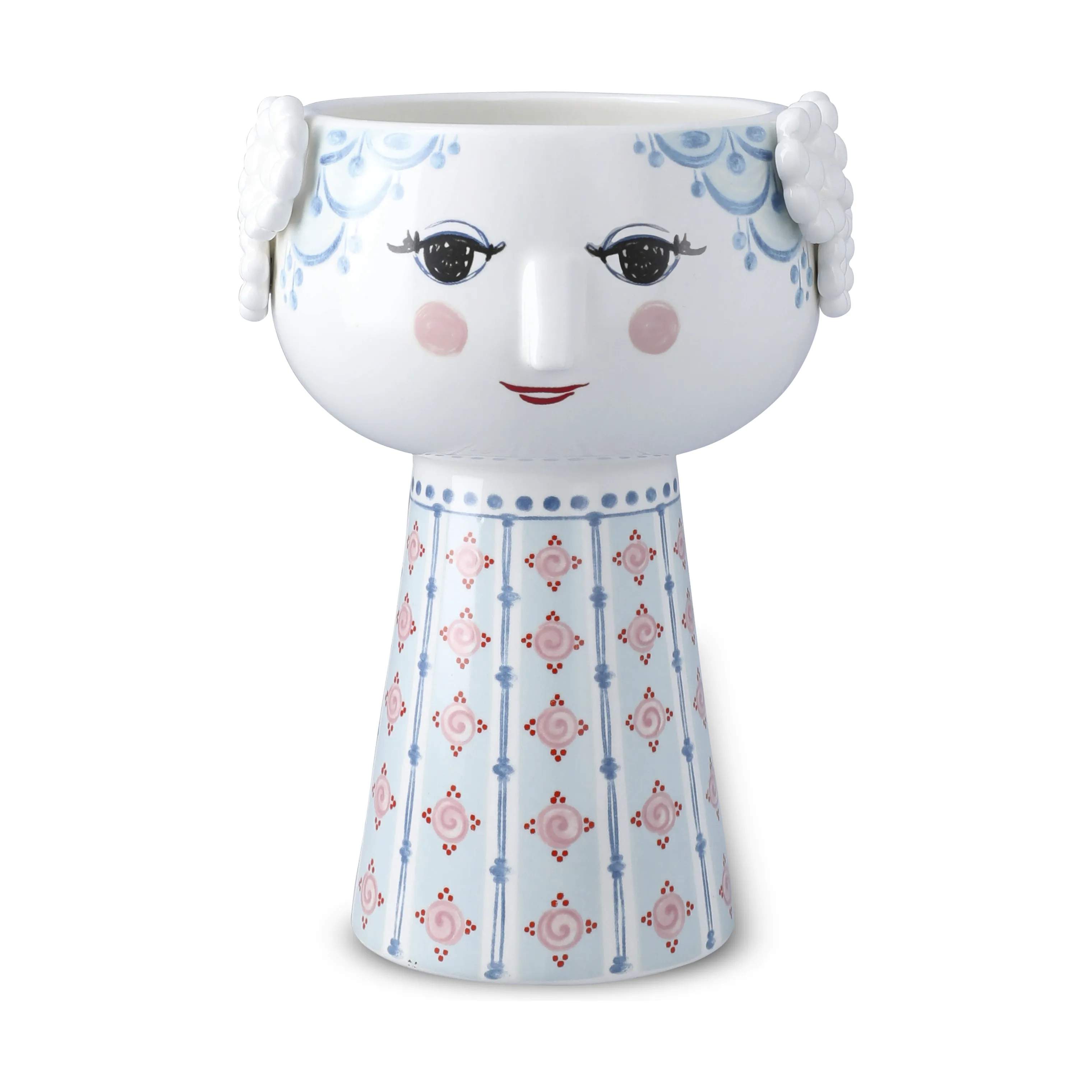 Bjørn Wiinblad Vaser Eva Vase i Lyseblå, 1