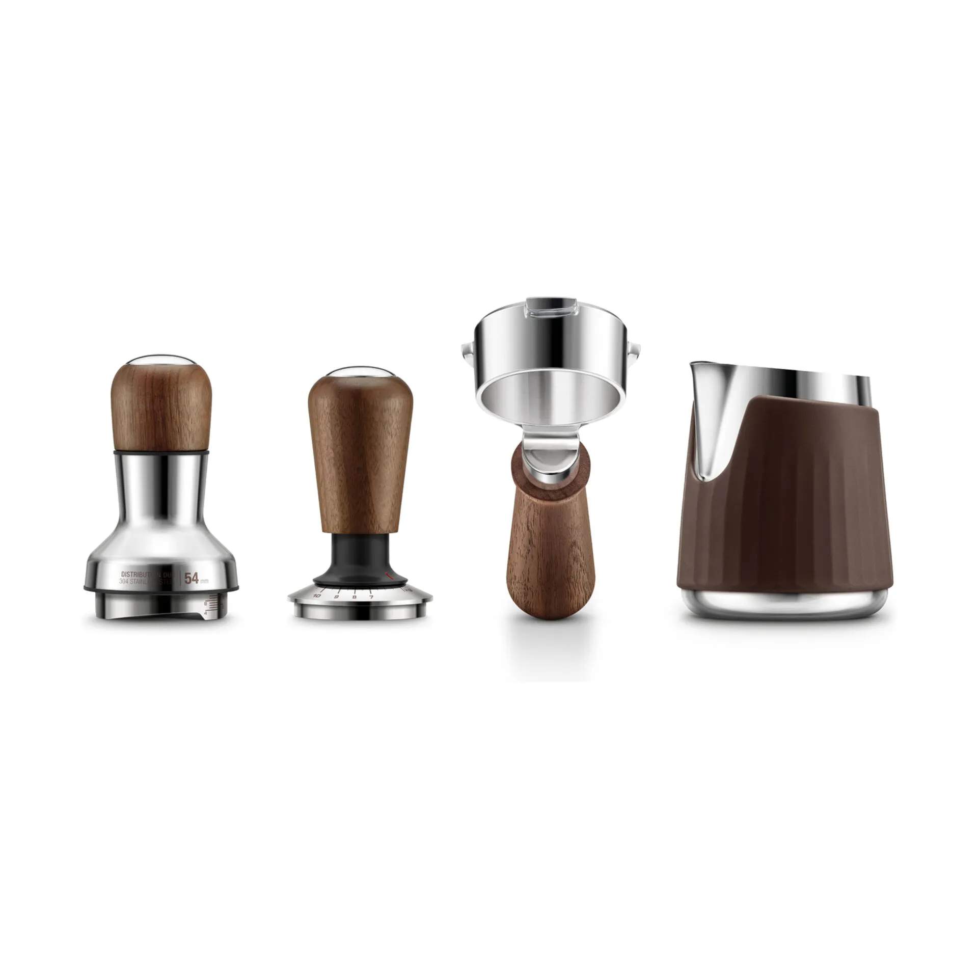 Sage Tilbehør til espressomaskiner Tamper i Walnut, 2