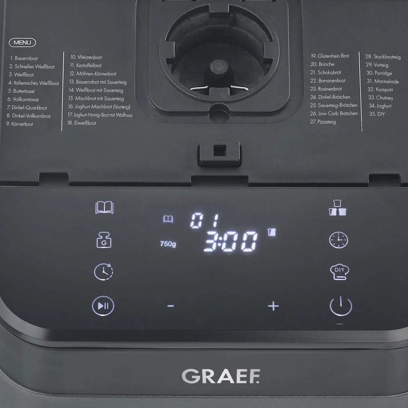 Graef Bagemaskiner Bagemaskine i Iron Mica, 2