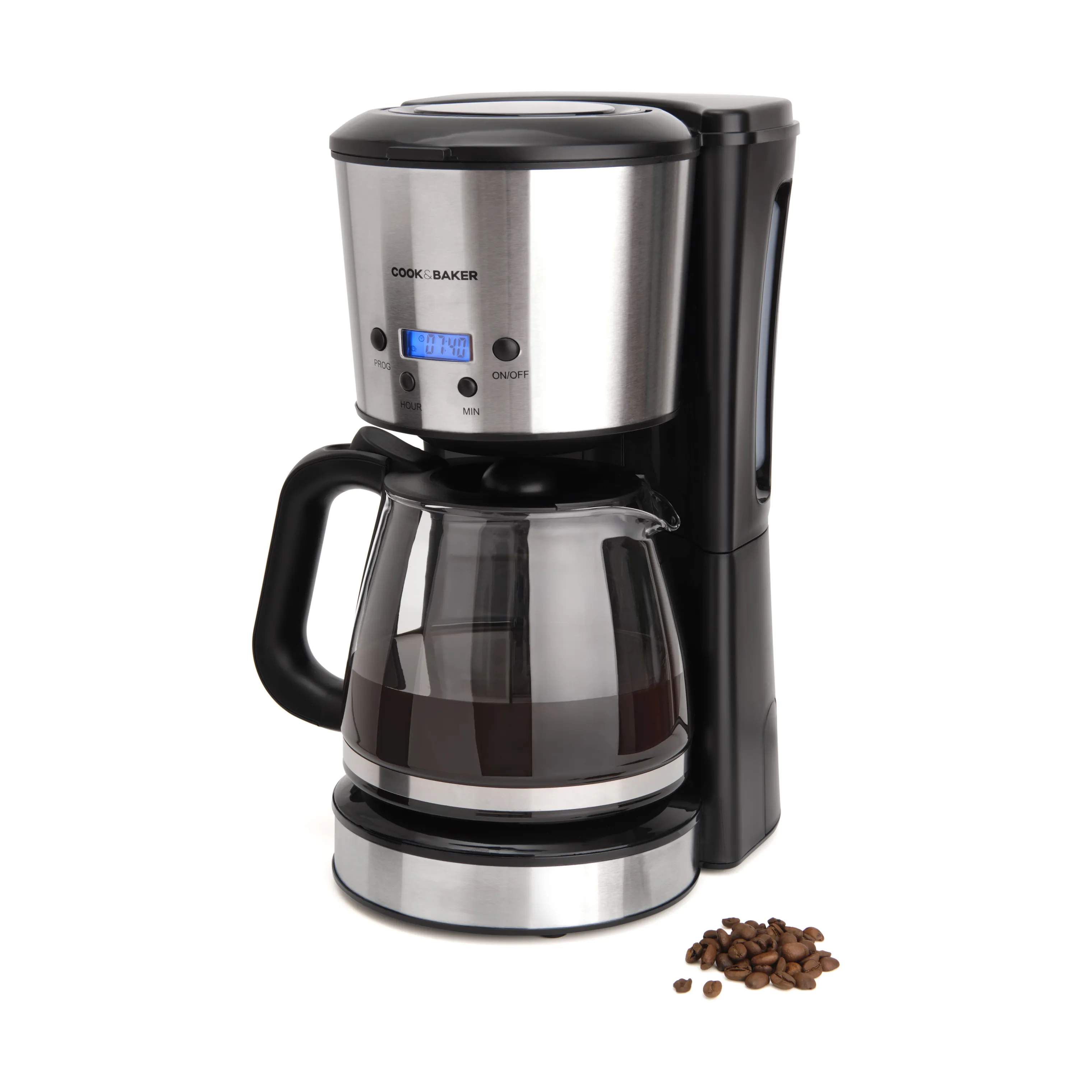 Cook & Baker Kaffemaskiner Kaffemaskine i stål, 1