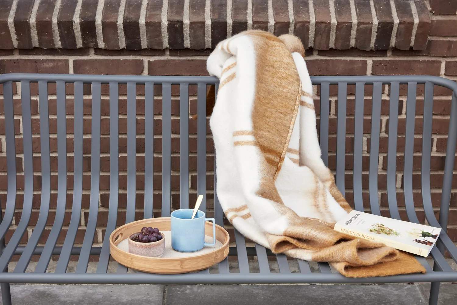Hübsch Bakker Canvas Bakke - 2 stk. i Beige, 2
