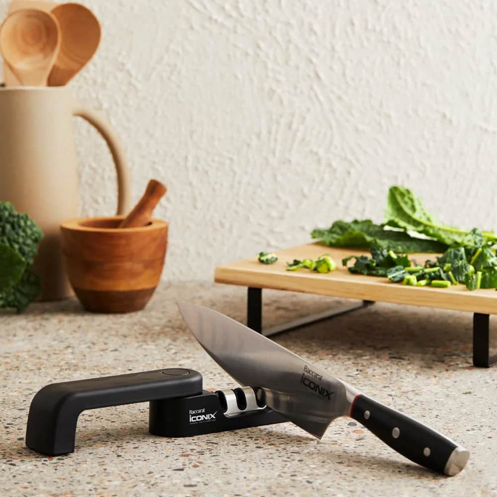 THE CUSTOM CHEF™ Knivslibere Cuisine::pro®
iconiX™ Cuisine::pro iconiX™ Folding 3-trins Knivsliber i Sølvfarvet/sort, 2
