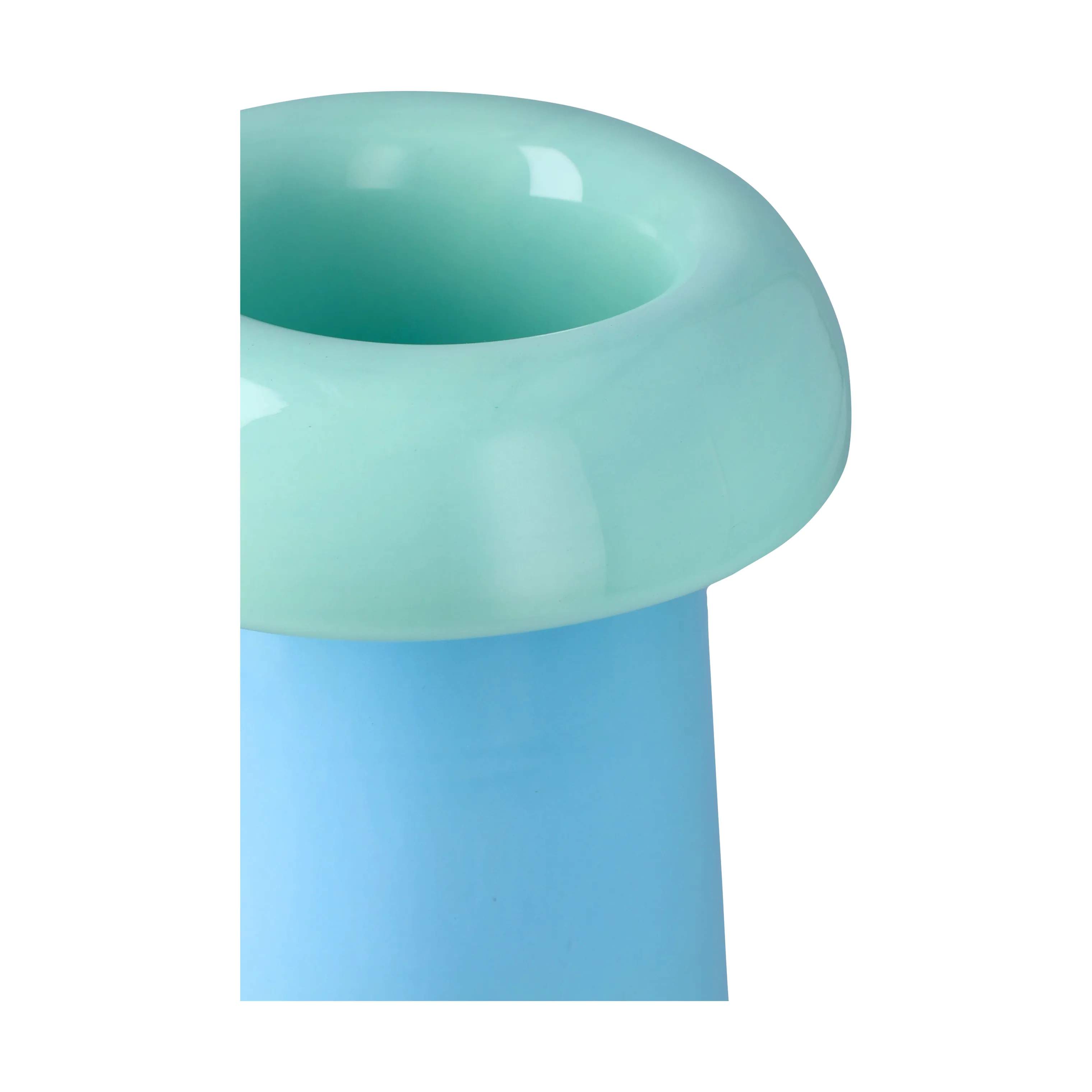 Holmegaard Vaser Soma Vase i Lyseblå/Aqua, 22,5 cm, 5