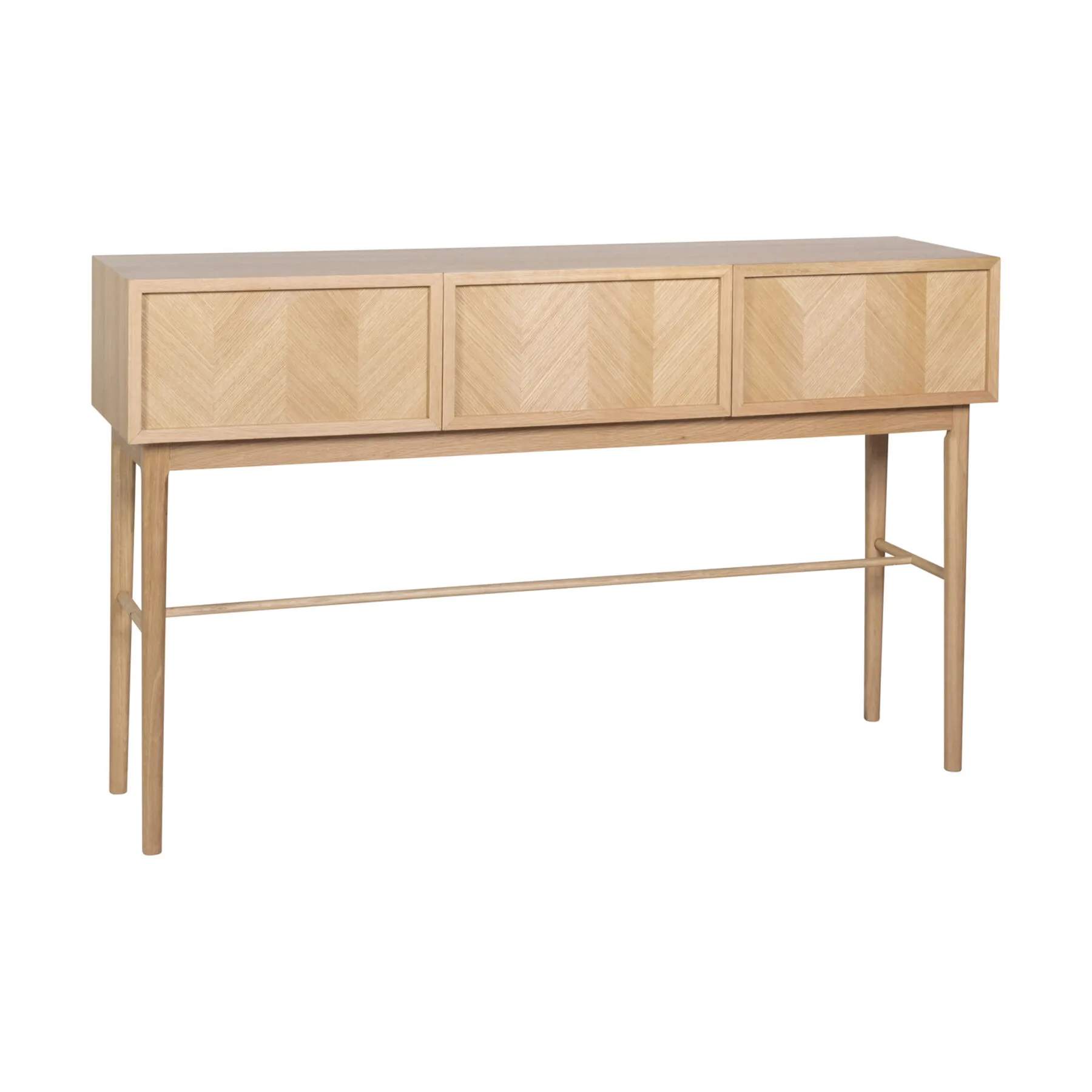 Hübsch Sideborde Herringbone Konsolbord i 150 cm, 1