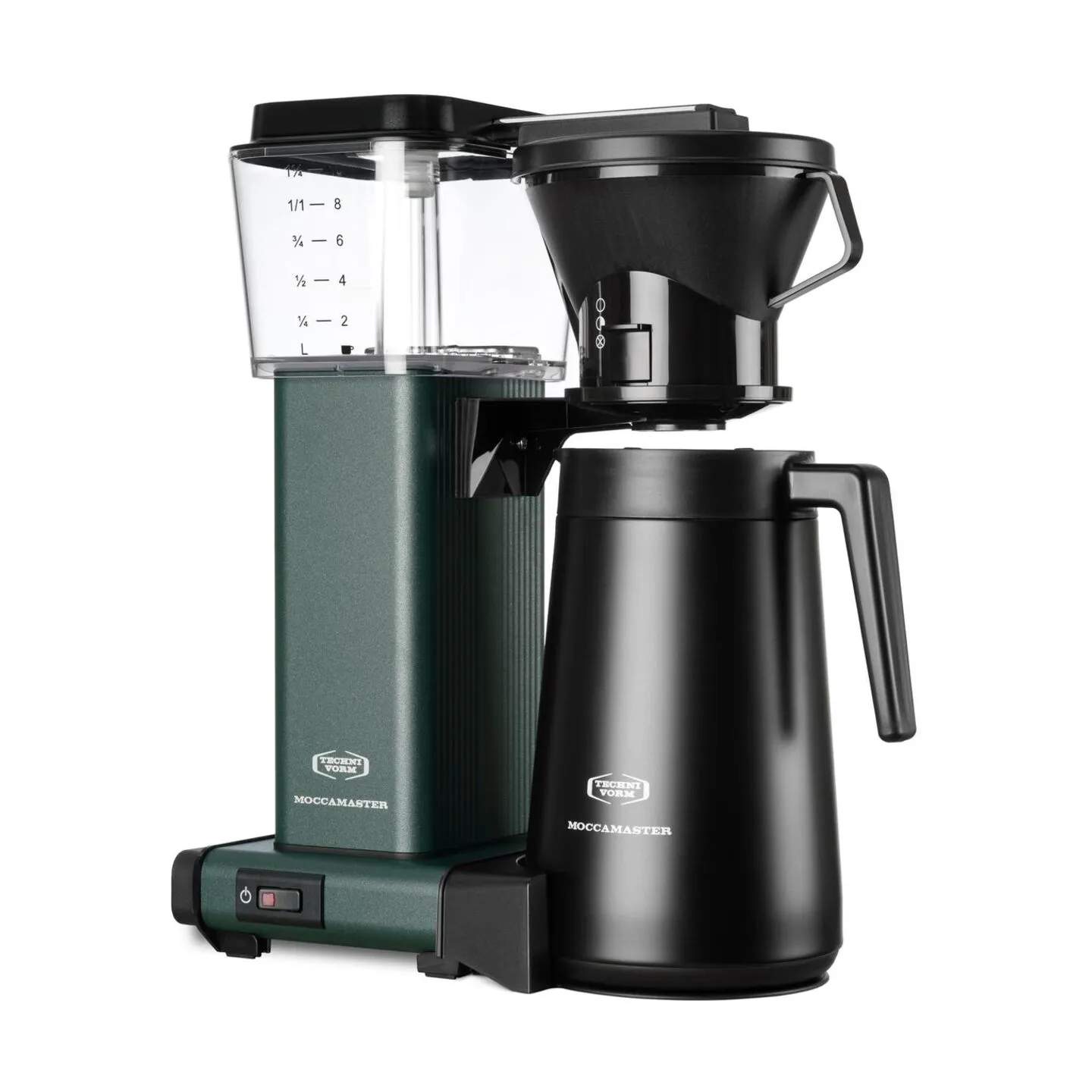 Moccamaster Kaffemaskiner Manual Thermo Kaffemaskine i Forest Green, 5