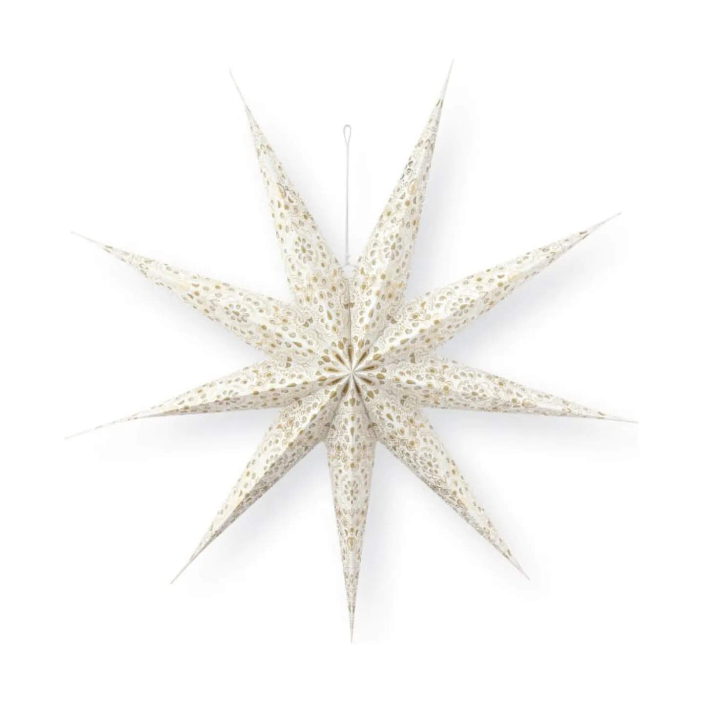 Royal Winter White Julestjerne, creme, large