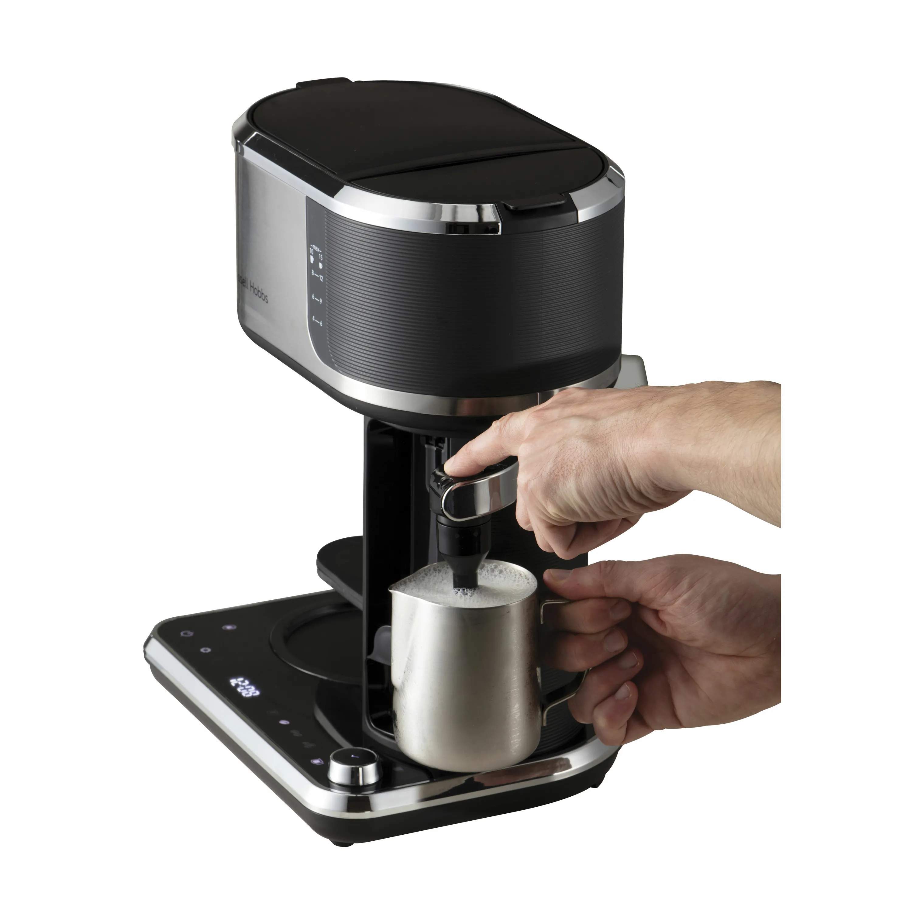 Russell Hobbs Kaffemaskiner Attentiv Kaffemaskine i Sølvfarvet, 4