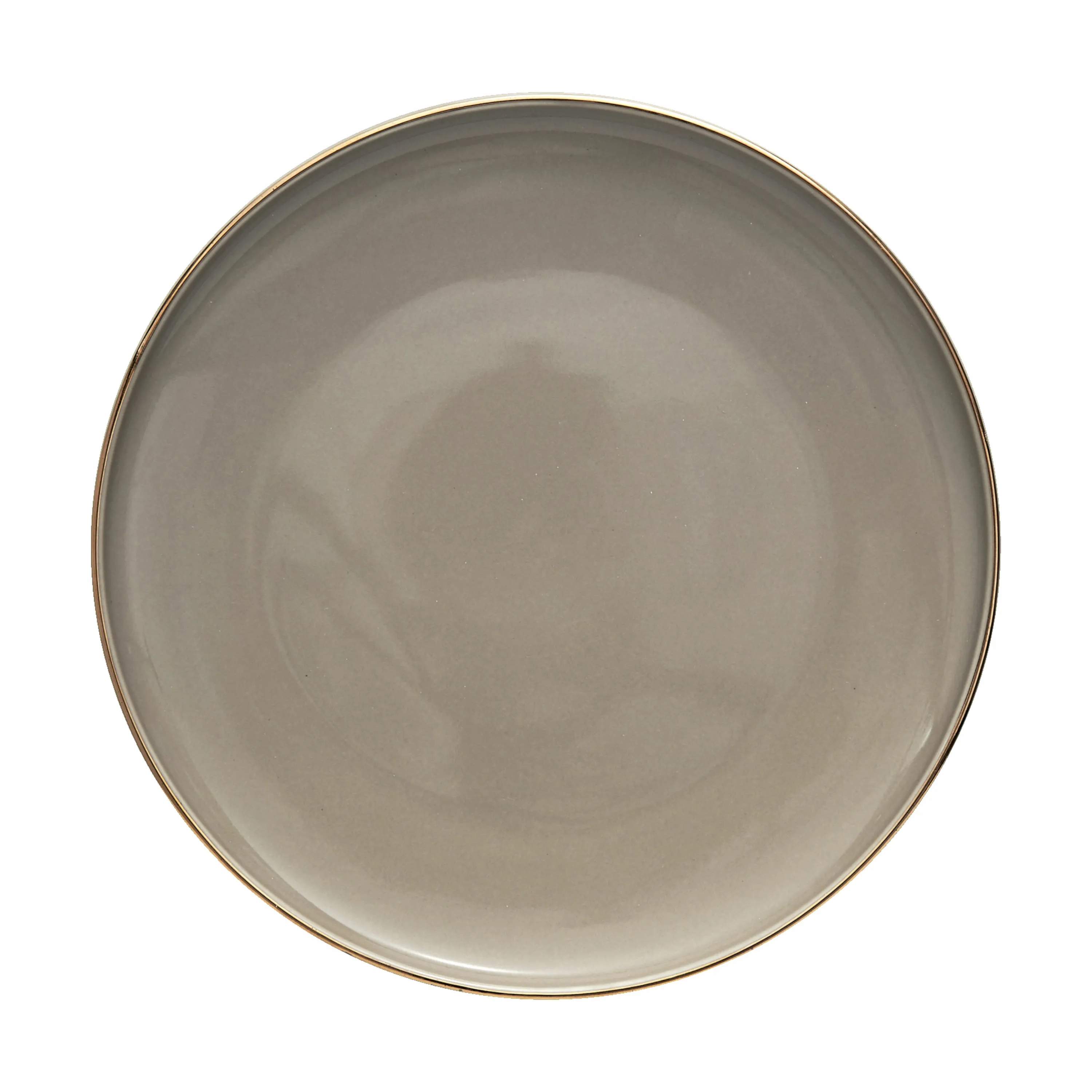 Clara Frokosttallerken, brun, large
