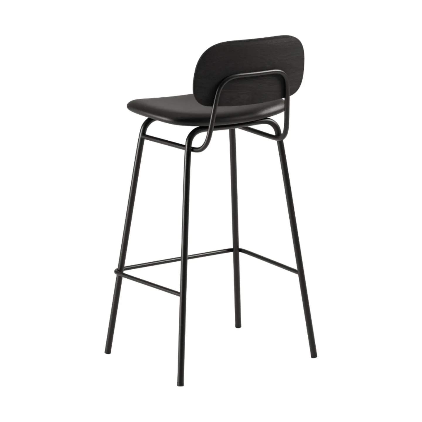 SACKit Barstole Frame Bar Stool Frame Barstol i Terra Black , 73 cm, 4