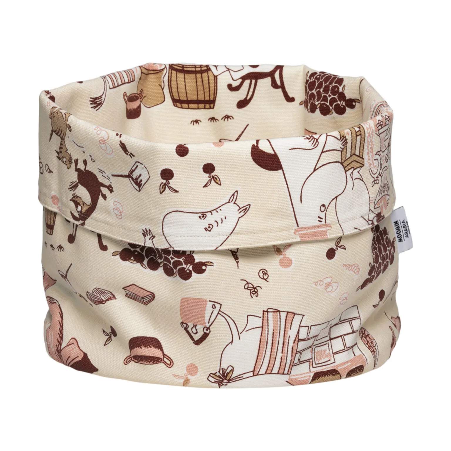 Moomin Arabia Kurve Arabia Køkken Opbevaringskurv i Multifarvet, 26 cm, 1