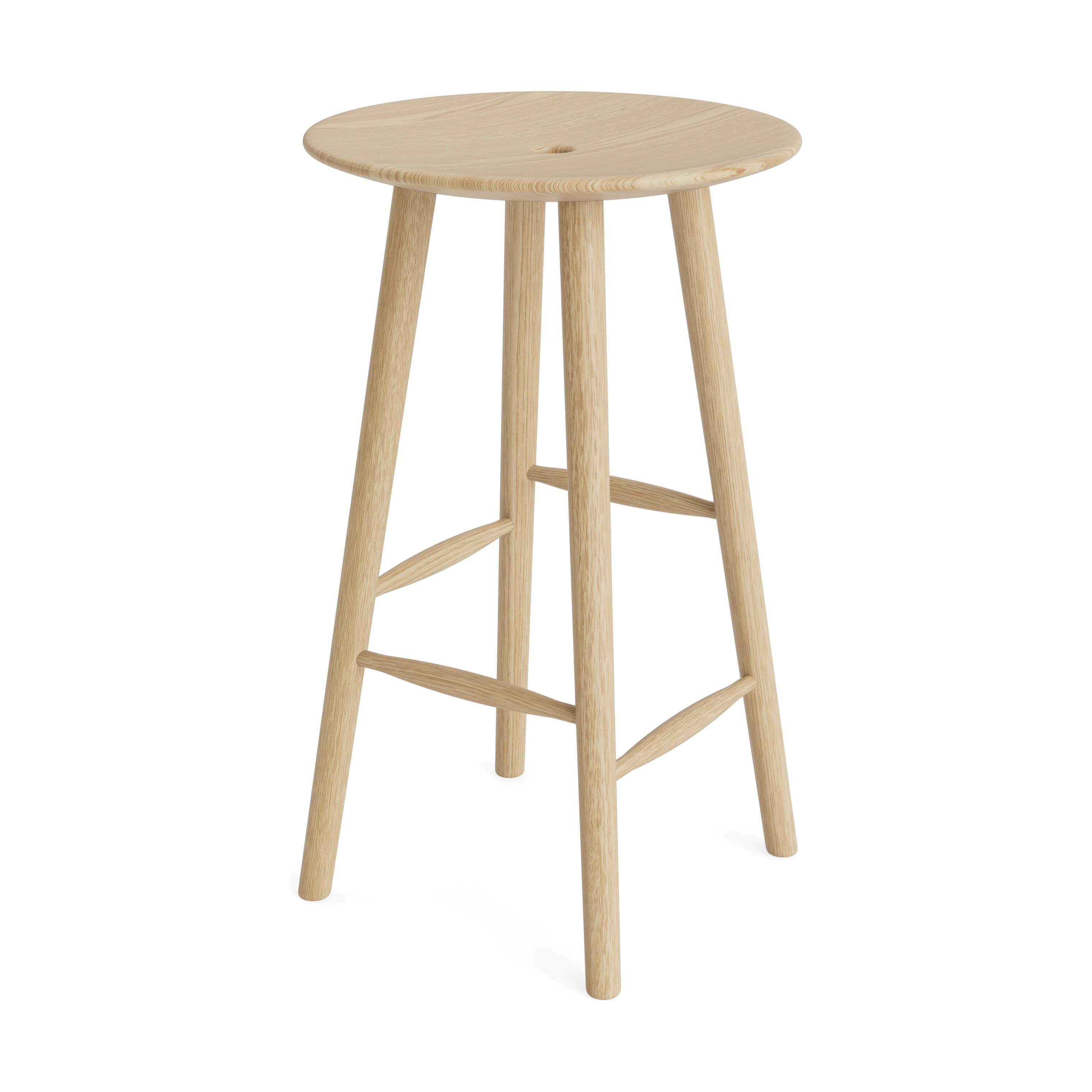 Novoform Barstole Divolo Barstol i Natural oak, 65 cm, 1