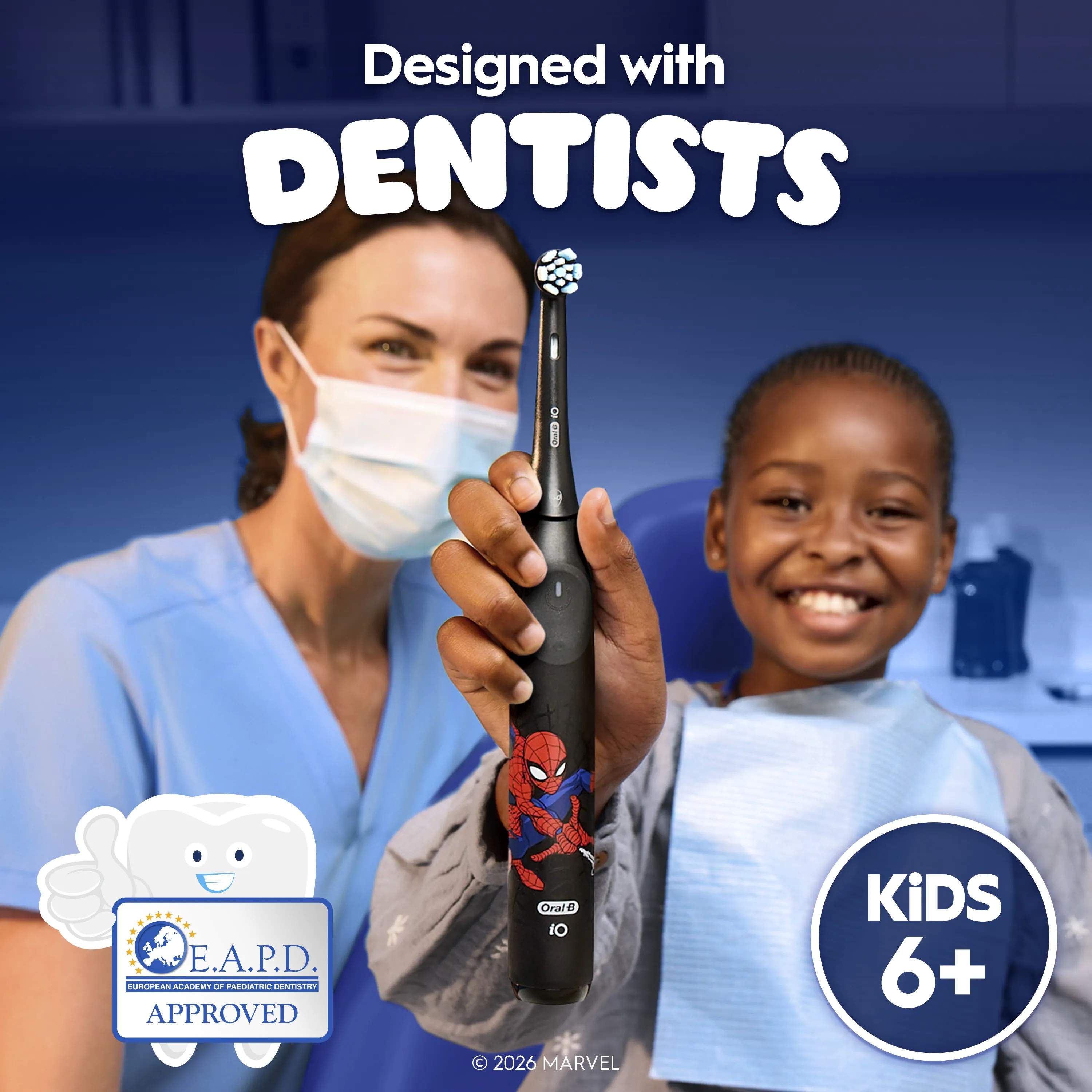Oral-B Tandbørstehoveder iO Kids Børstehoveder - 3 stk. i Spider-man, 3
