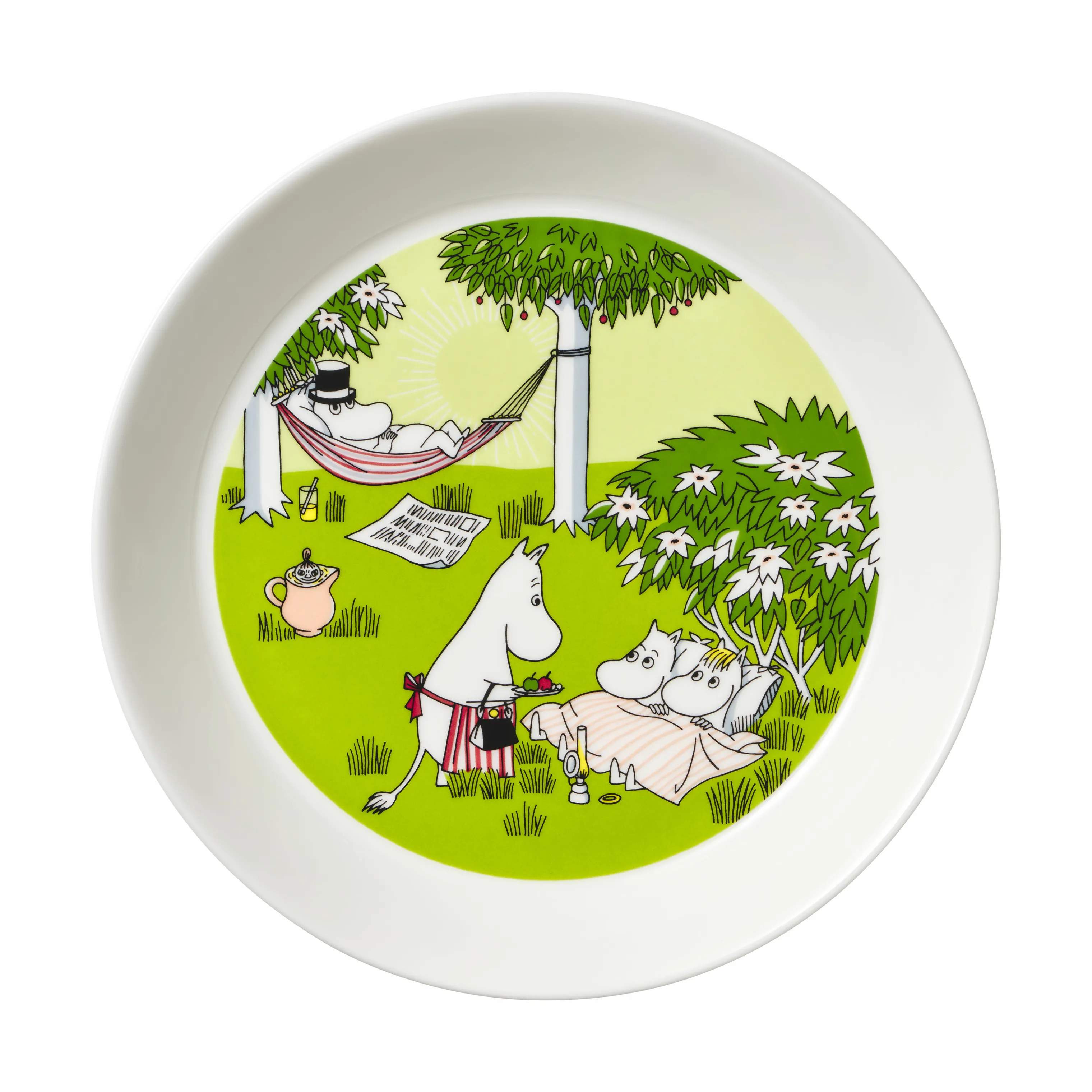Arabia frokosttallerkener Mumi by  Tallerken - Hvilepause