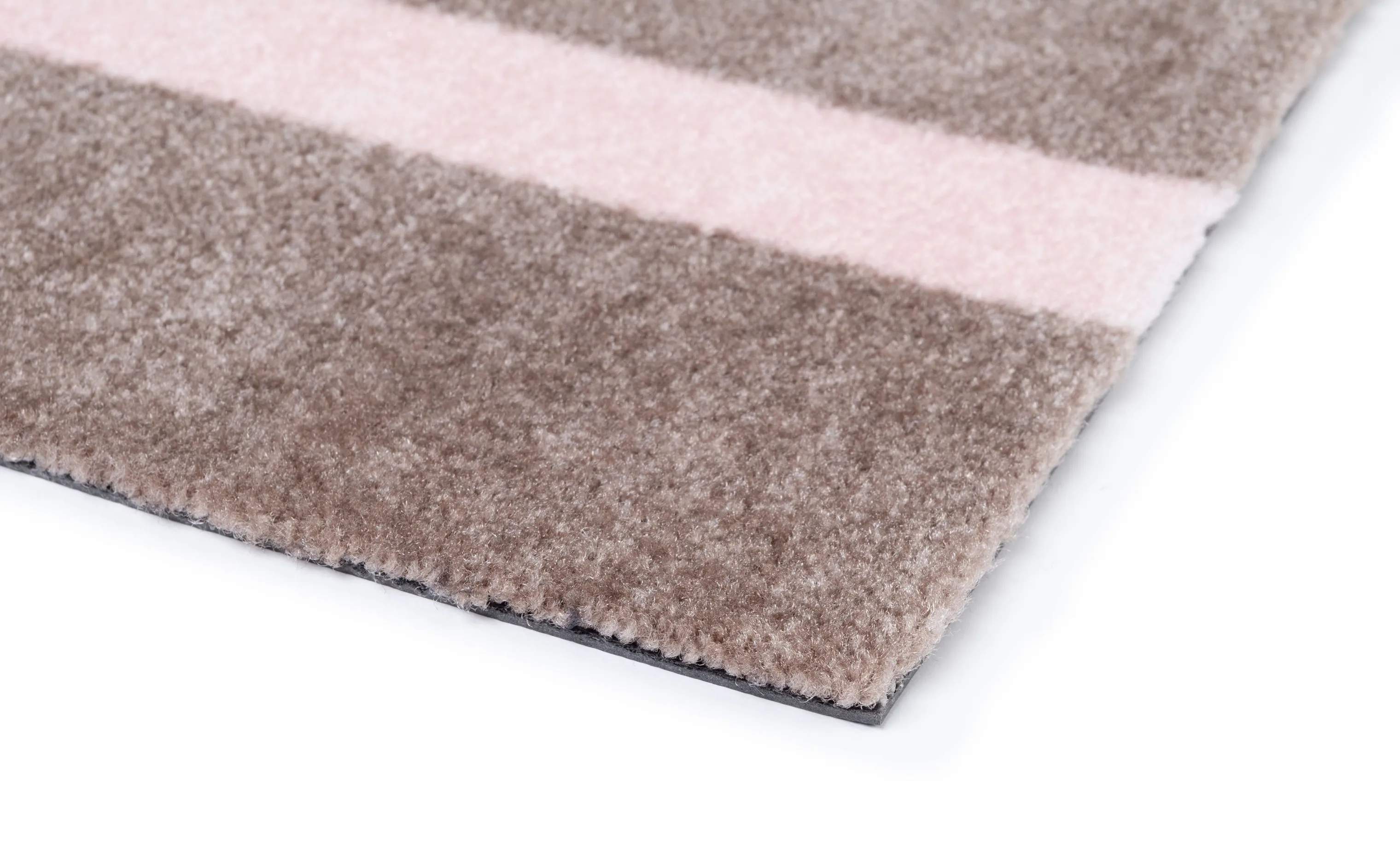 Tica Copenhagen Gulvtæpper Stripes Vertikal Gulvtæppe i Sand/rosa, B90 x L130 cm, 3