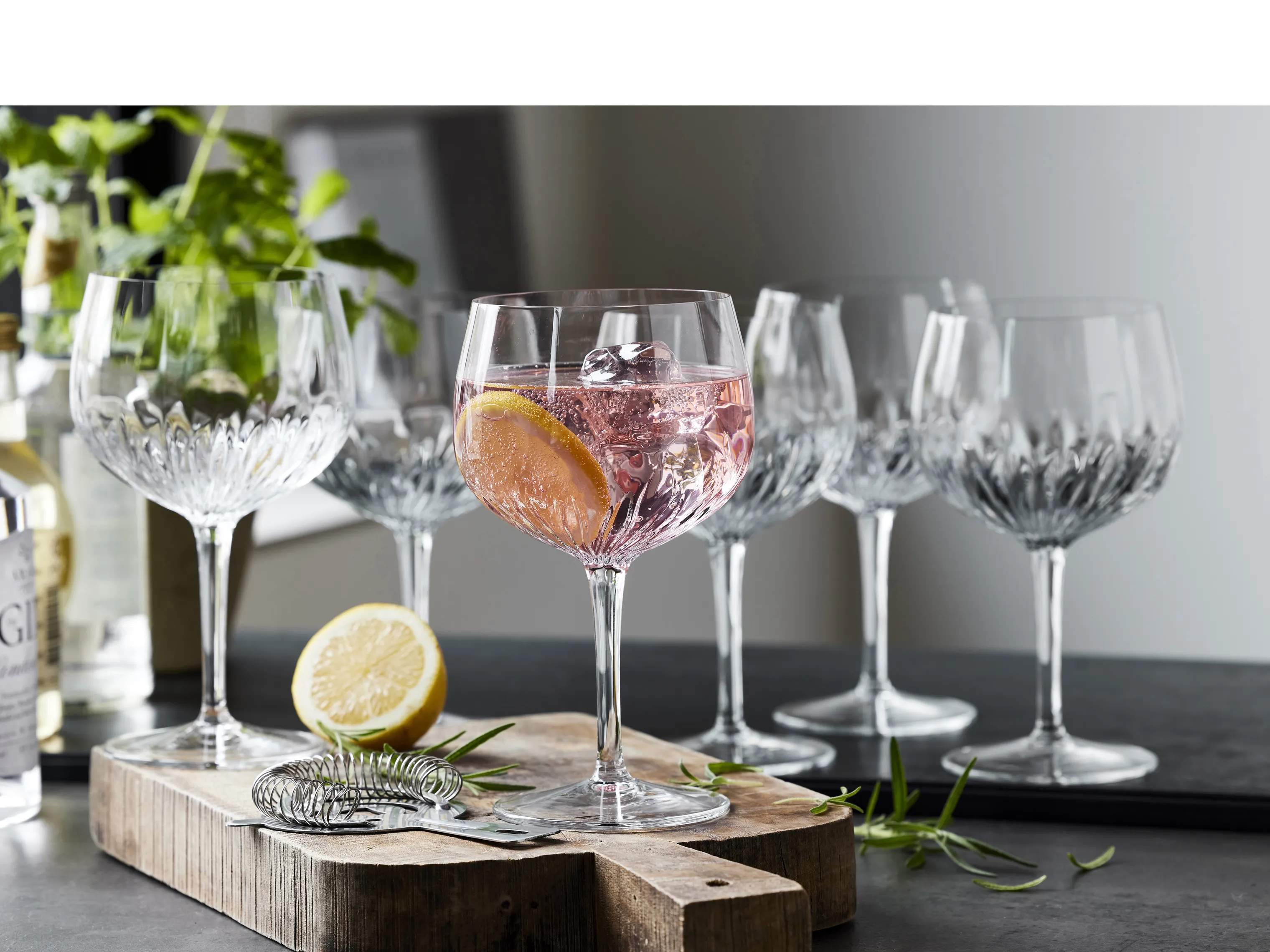 Luigi Bormioli Ginglas Mixology Spansk Gin og Tonic Glas - 2 stk. i klar, 3