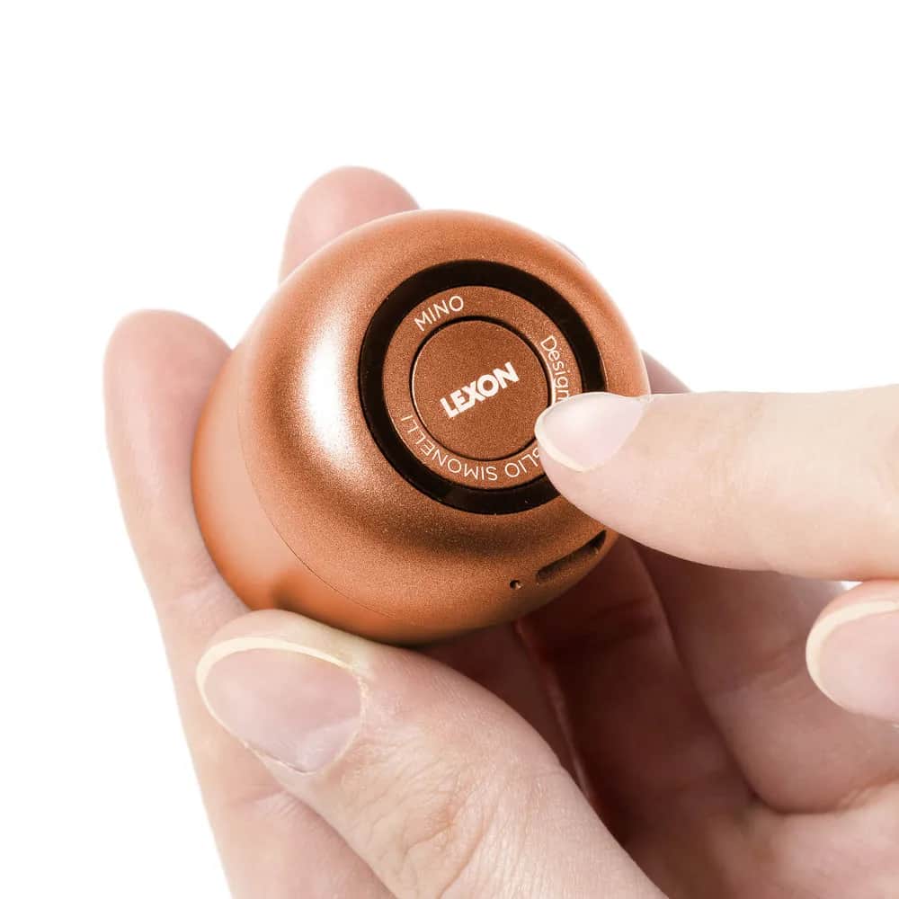 Lexon Højtalere Mino Bluetooth Højtaler i Kobber, 2